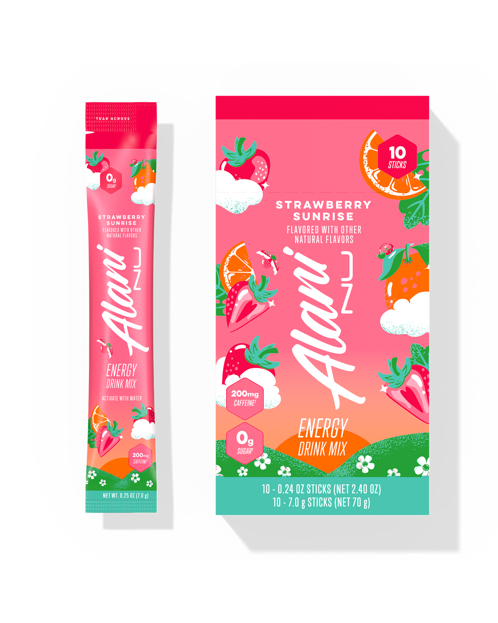 Energy Sticks - Strawberry Sunrise - Routine Ready Protein Drink
