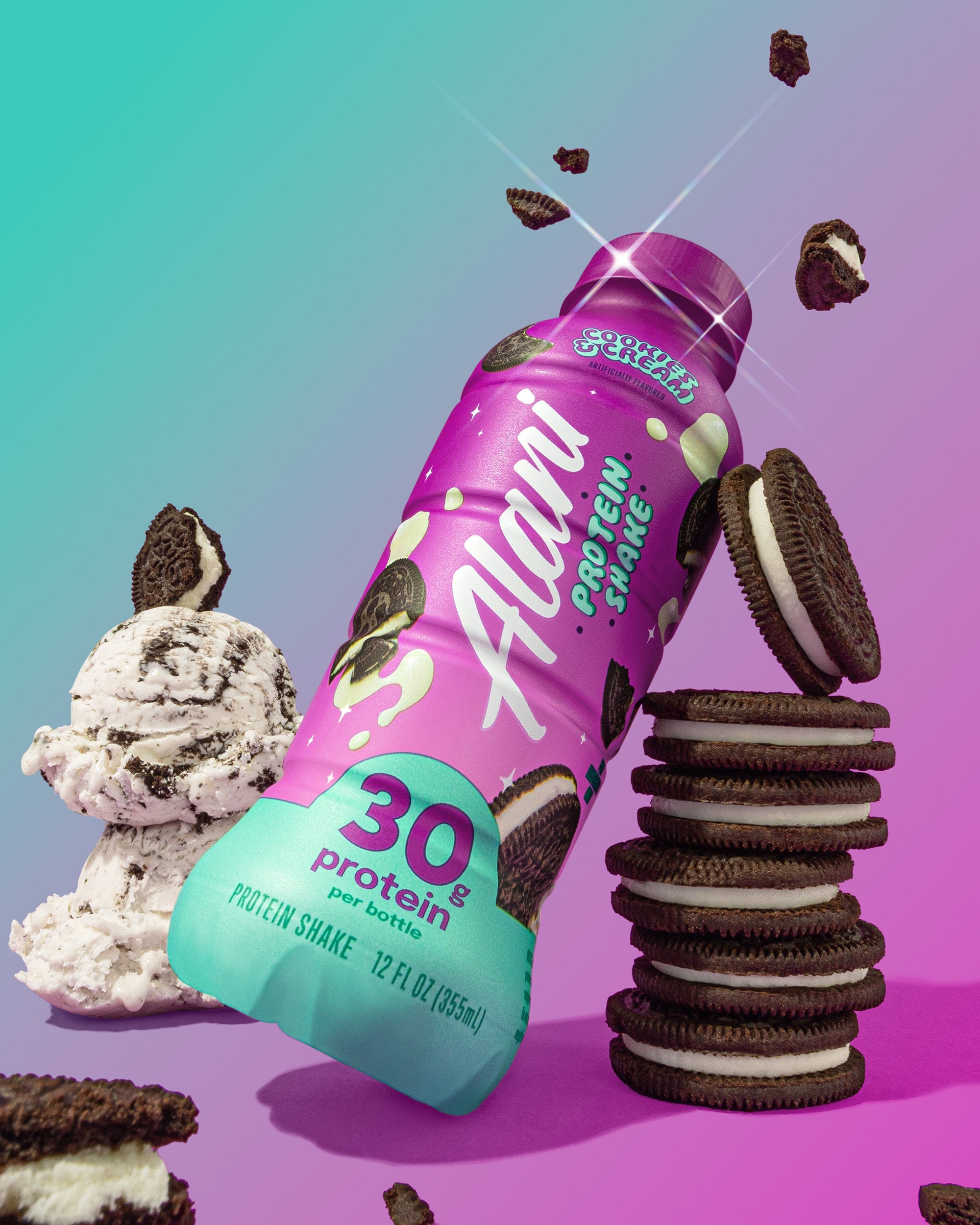 30g protein shake - cookies & cream - Gym Bag Energy Can Pack