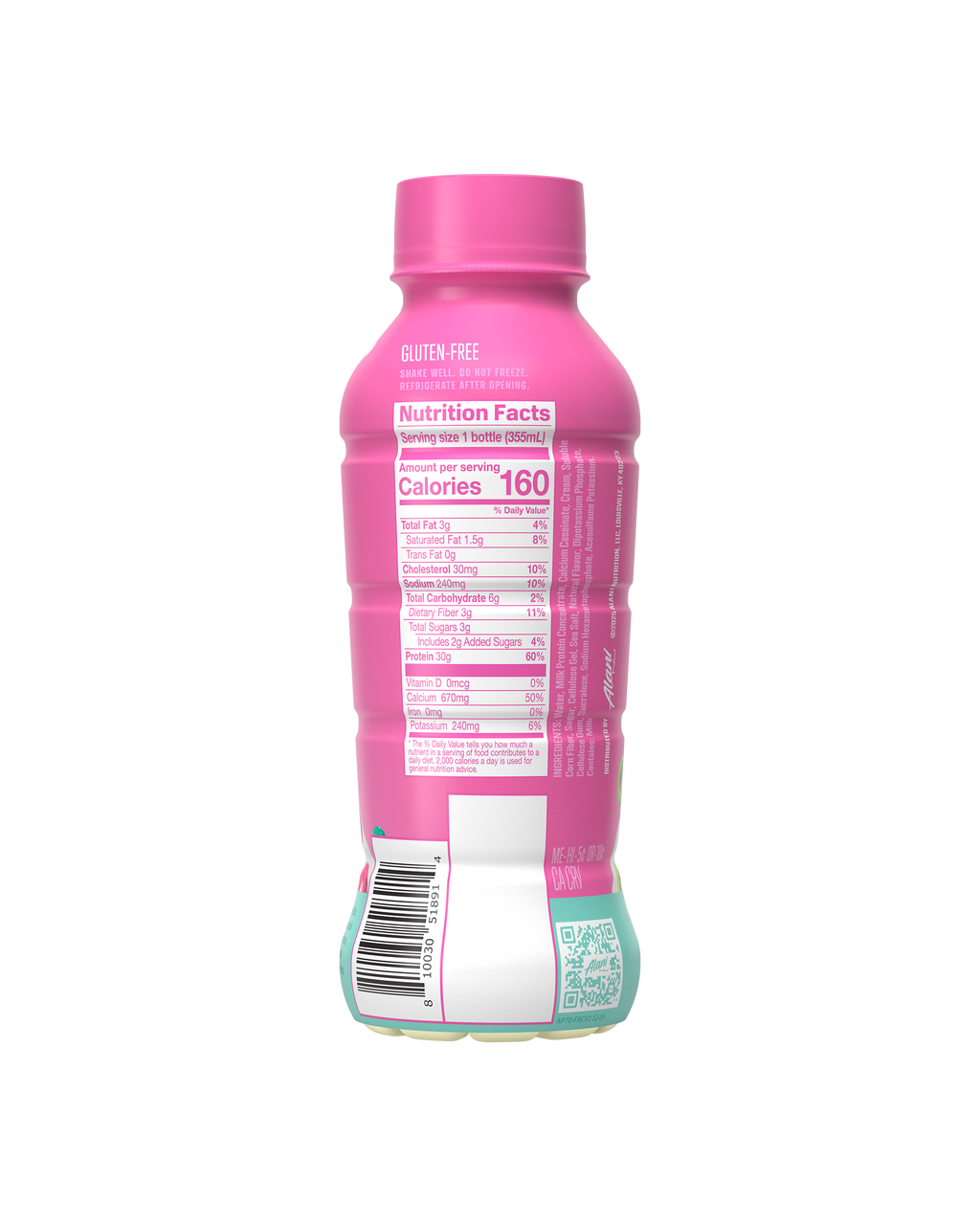 30g protein shake - fruity cereal - Anytime On The Go Drink