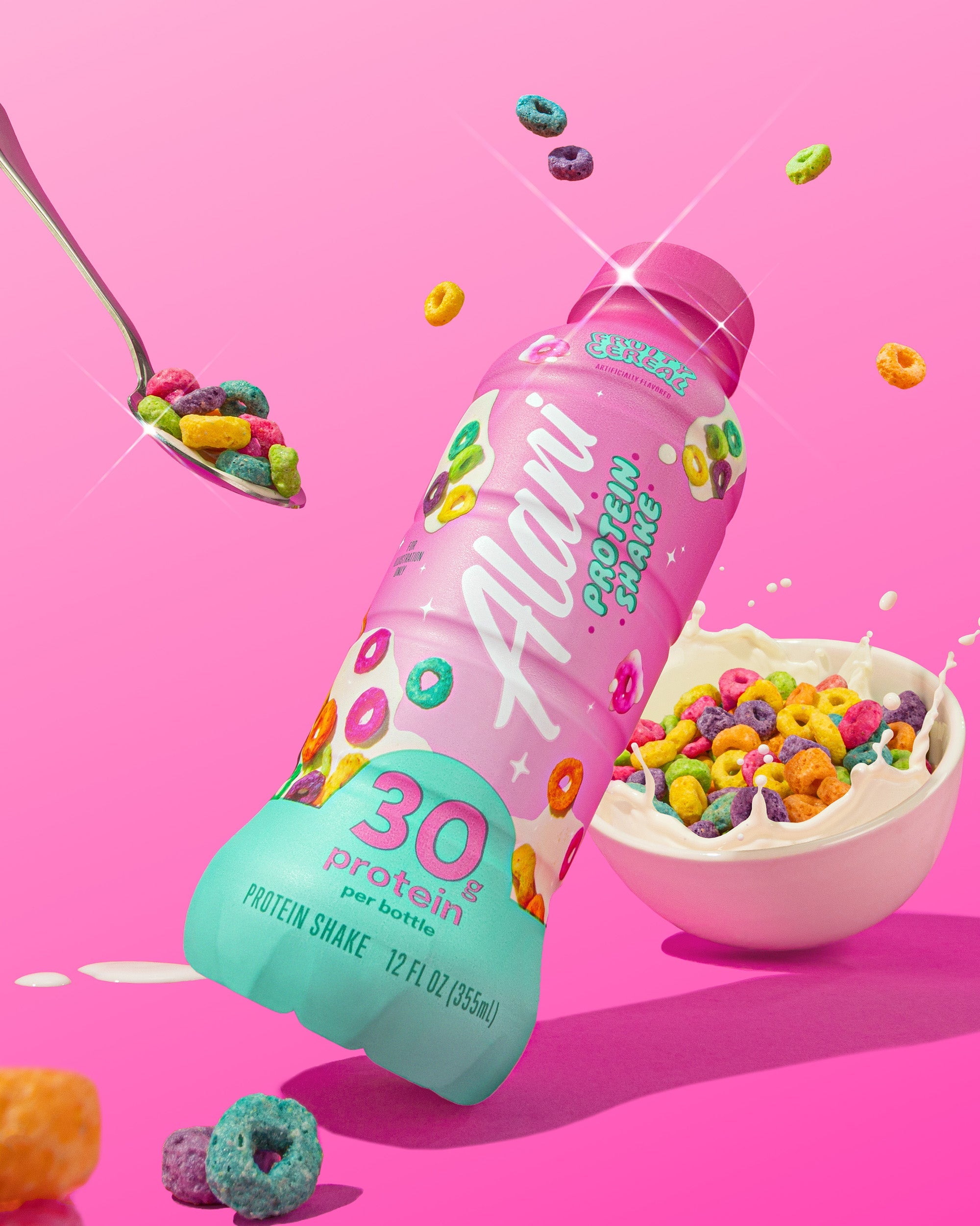 30g protein shake - fruity cereal - Anytime On The Go Drink