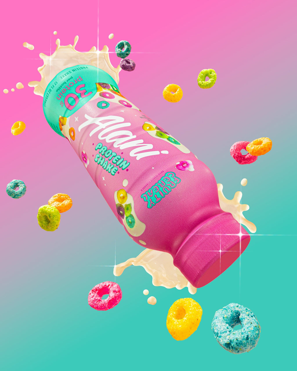 30g protein shake - fruity cereal - Anytime On The Go Drink