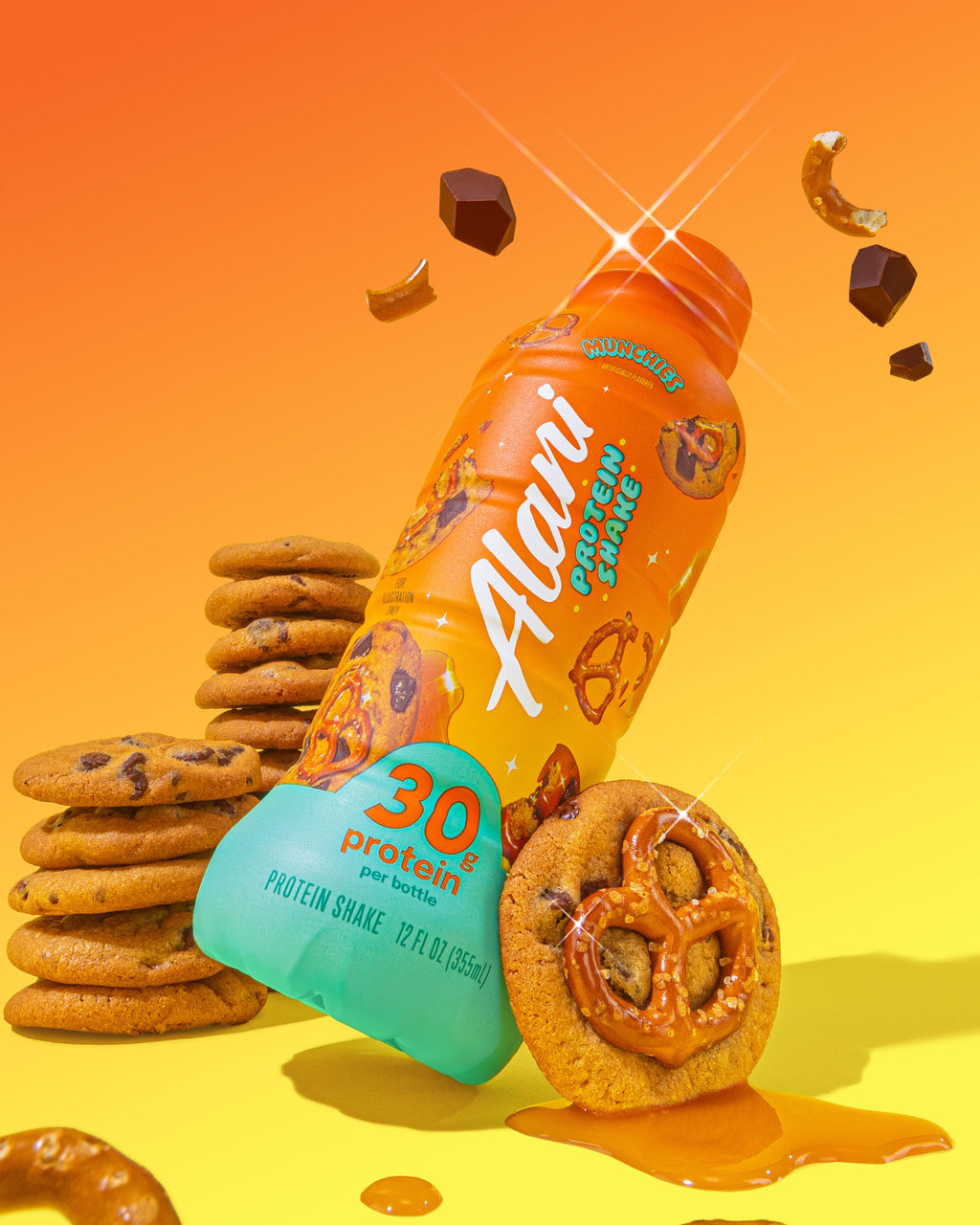 30g protein shake - munchies - Chilled Sparkling Energy Drink