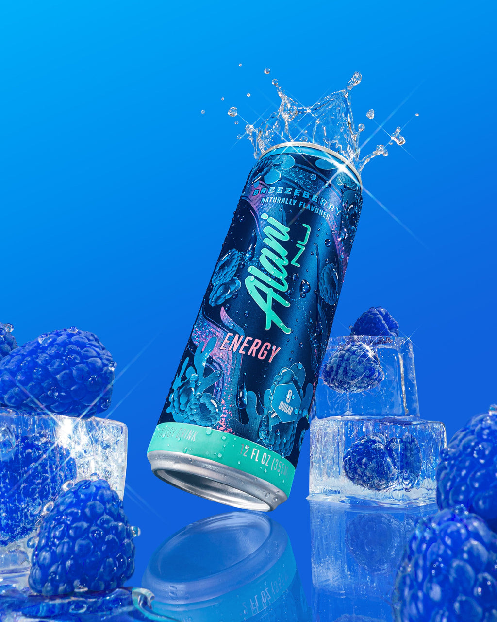 Energy Drink - Breezeberry - Refreshing Powder Drink Mix