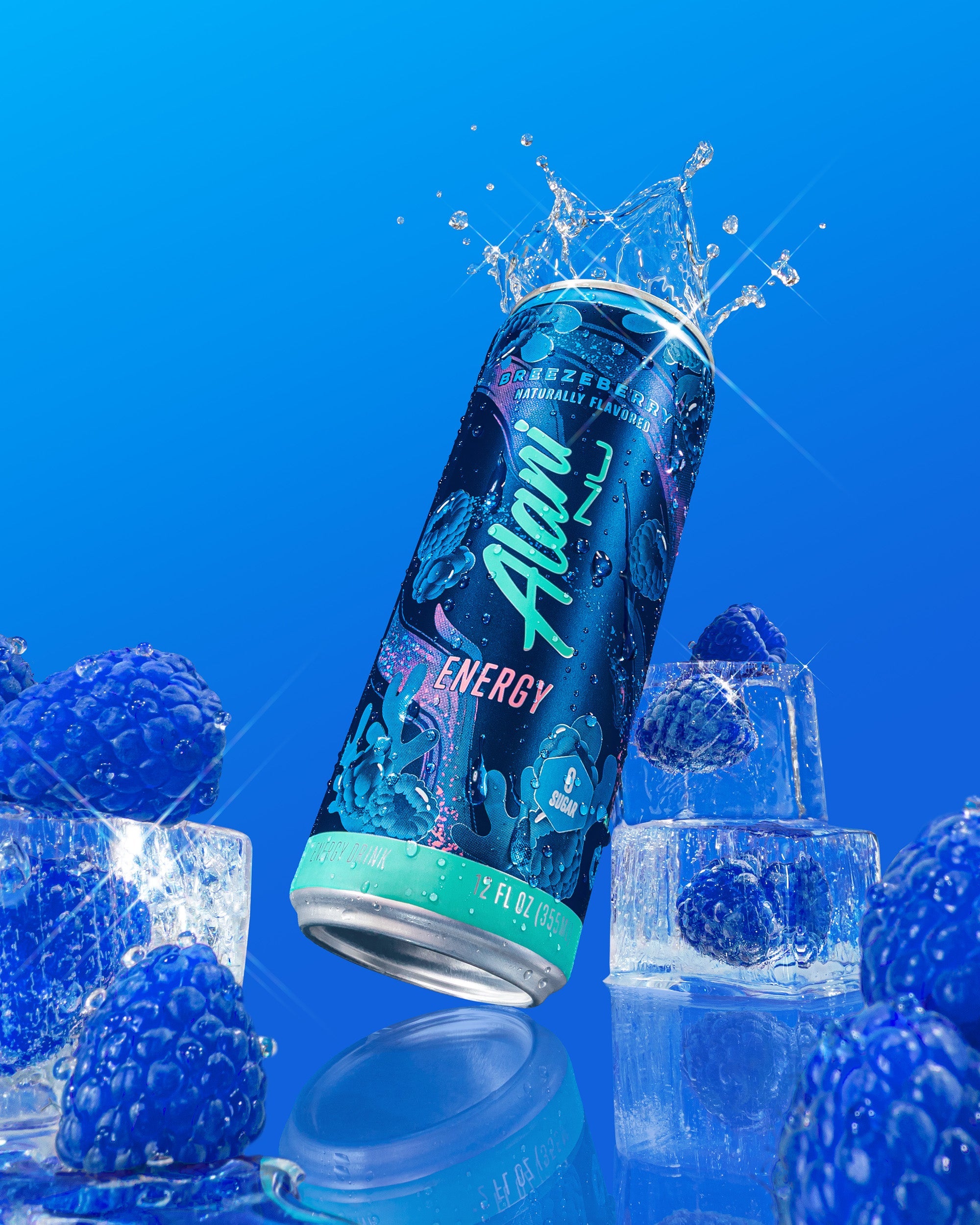 Energy Drink - Breezeberry - Refreshing Powder Drink Mix