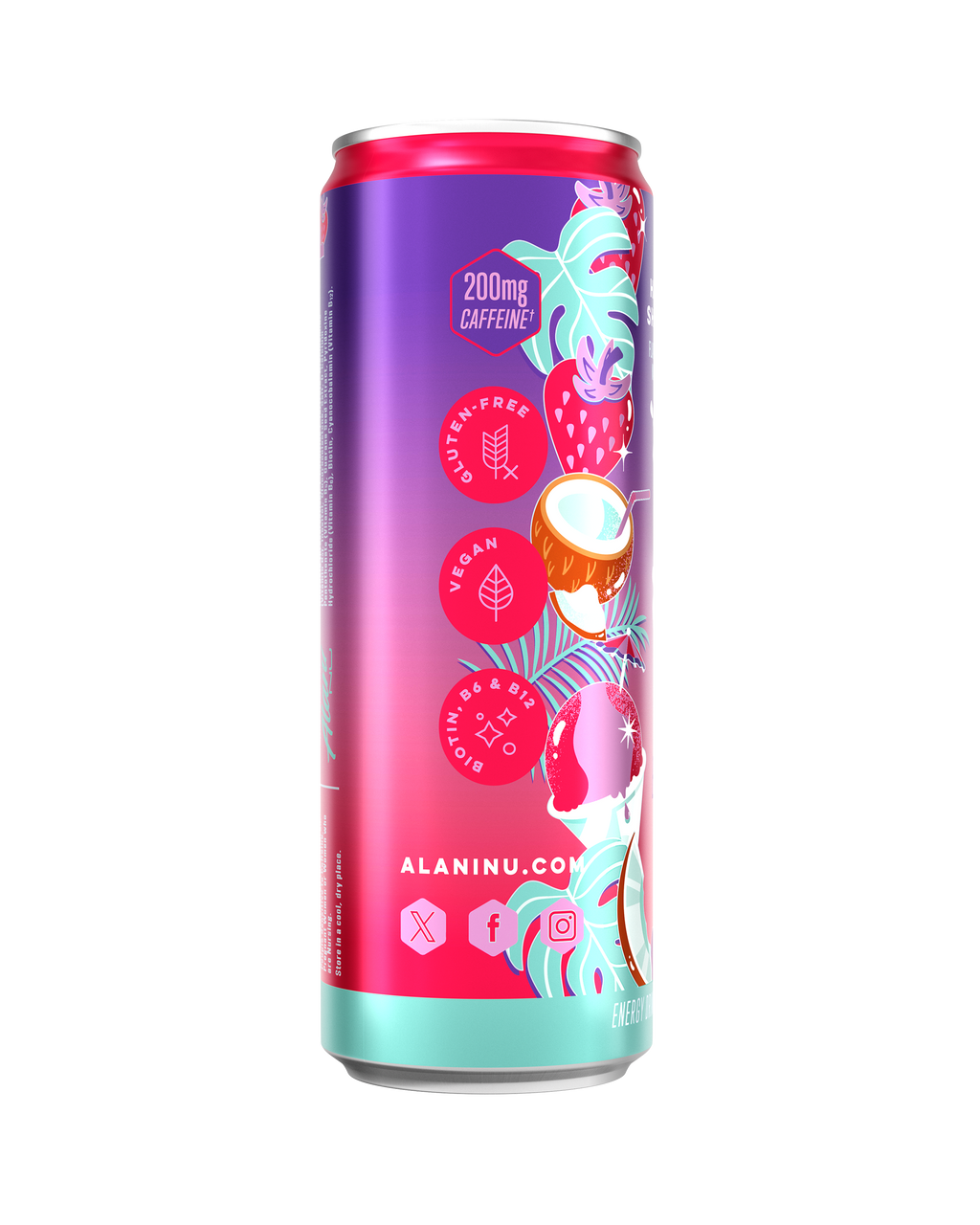 Energy Drink - Hawaiian Shaved Ice - Morning Ready Fitness Drink Mix