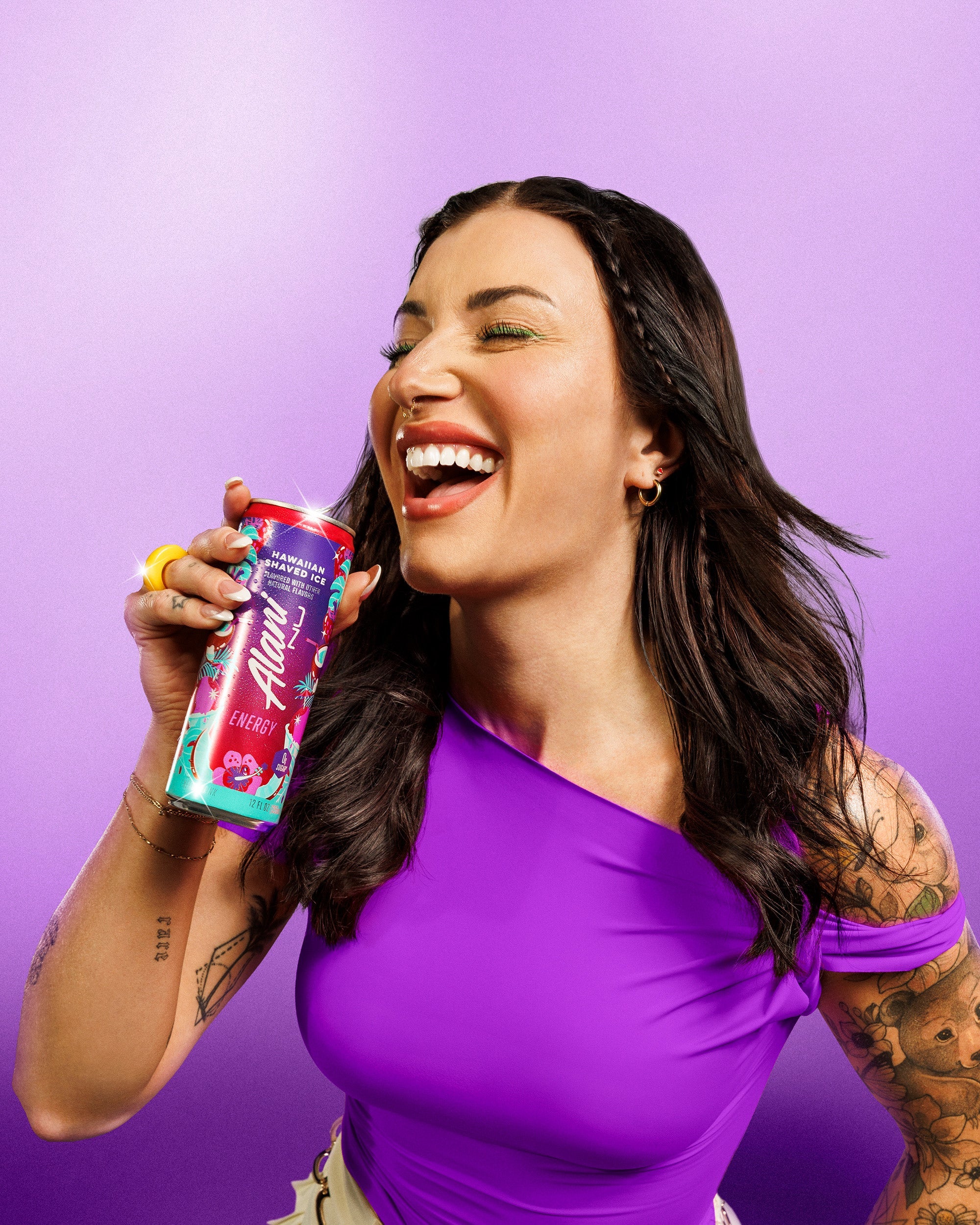 Energy Drink - Hawaiian Shaved Ice - Morning Ready Fitness Drink Mix