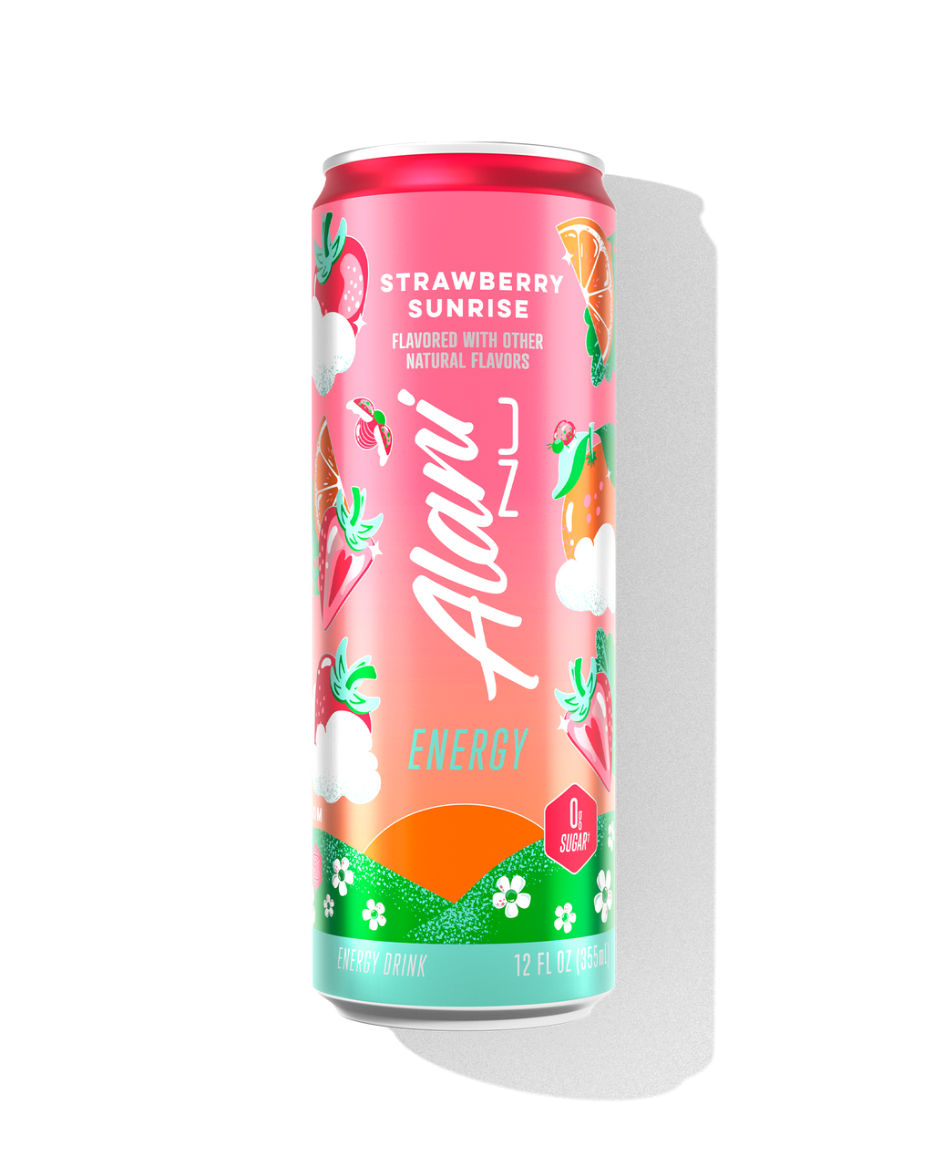 Energy Drink - Strawberry Sunrise - Active Day Shaker Cup Drink
