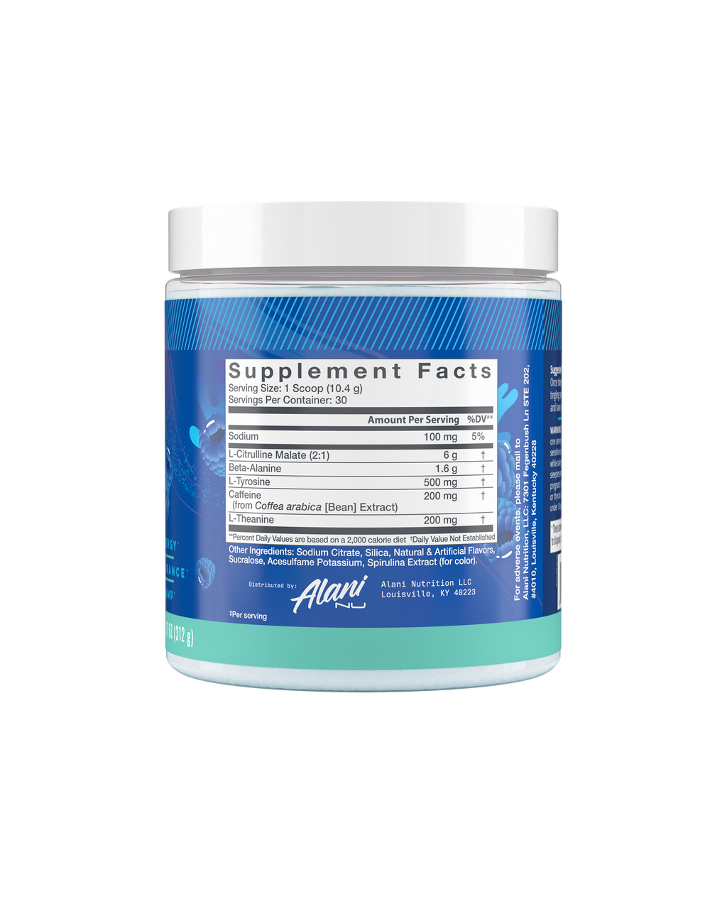 Pre-Workout - Breezeberry - Light Shaker Cup Drink