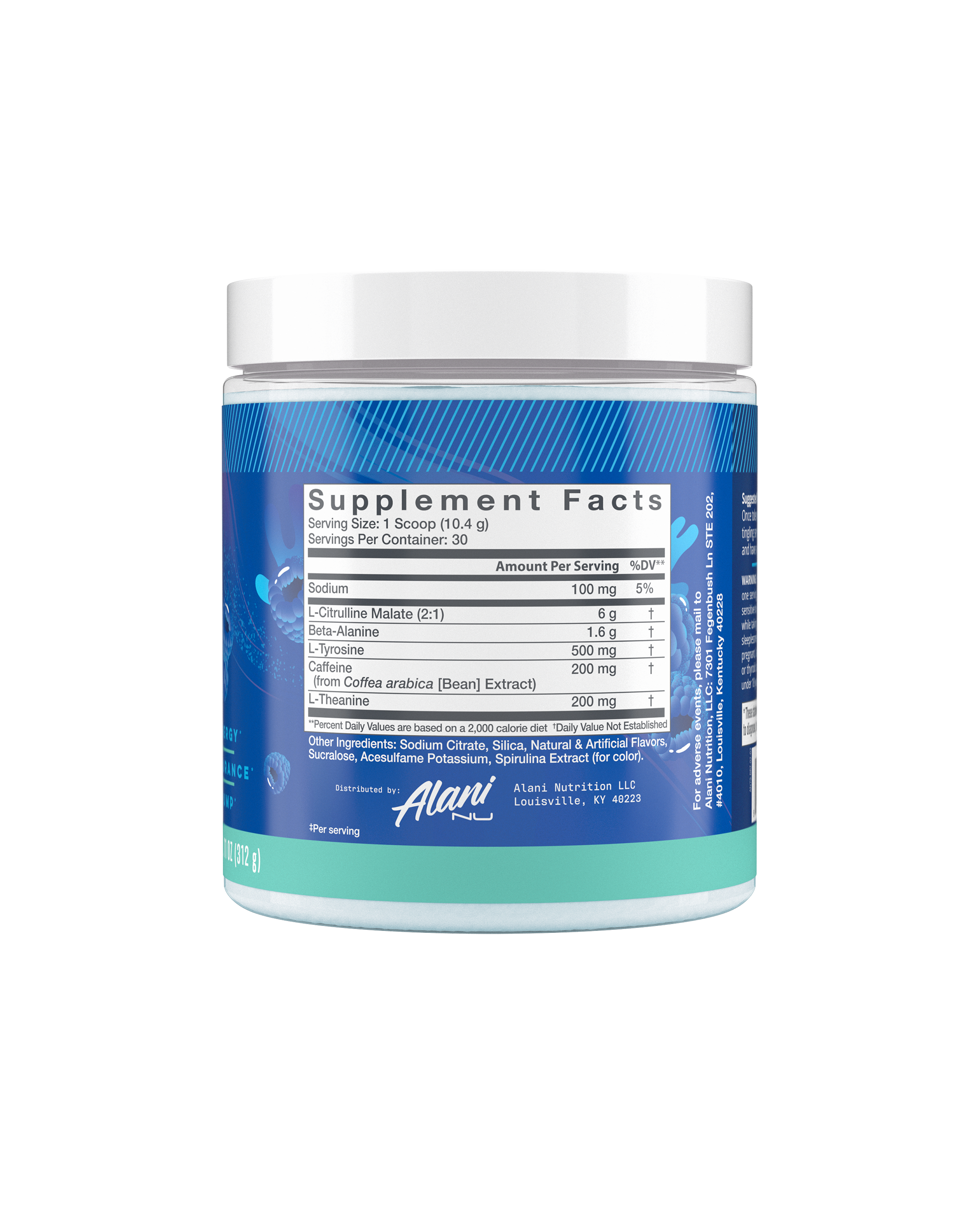 Pre-Workout - Breezeberry - Light Shaker Cup Drink
