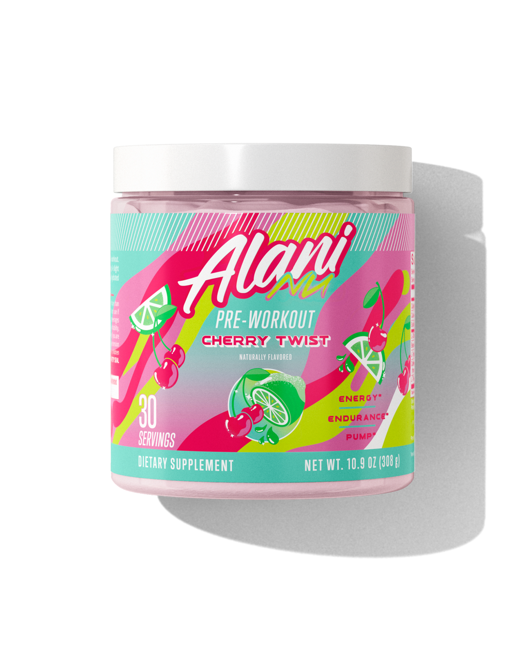 Pre-Workout - Cherry Twist - Daily Pre Workout Drink Mix