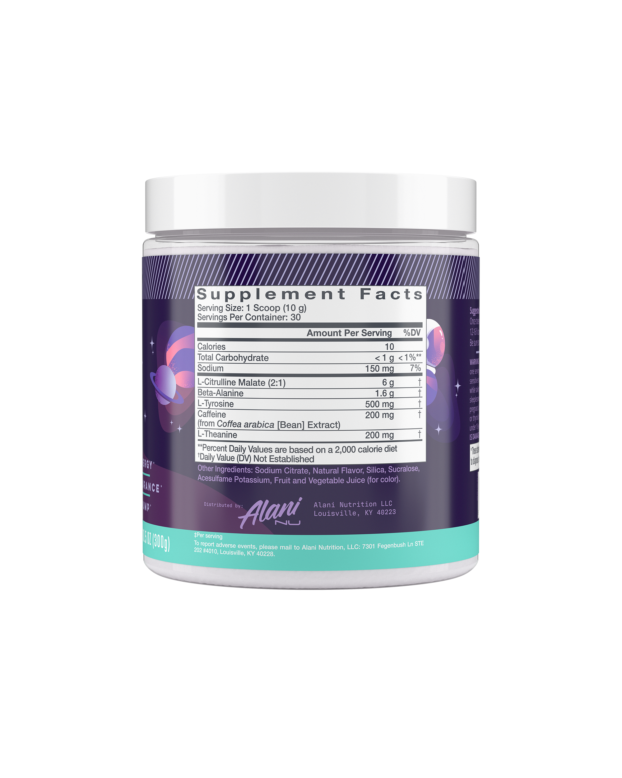 Pre-Workout - Cosmic Stardust - Sparkling Flavor Drink