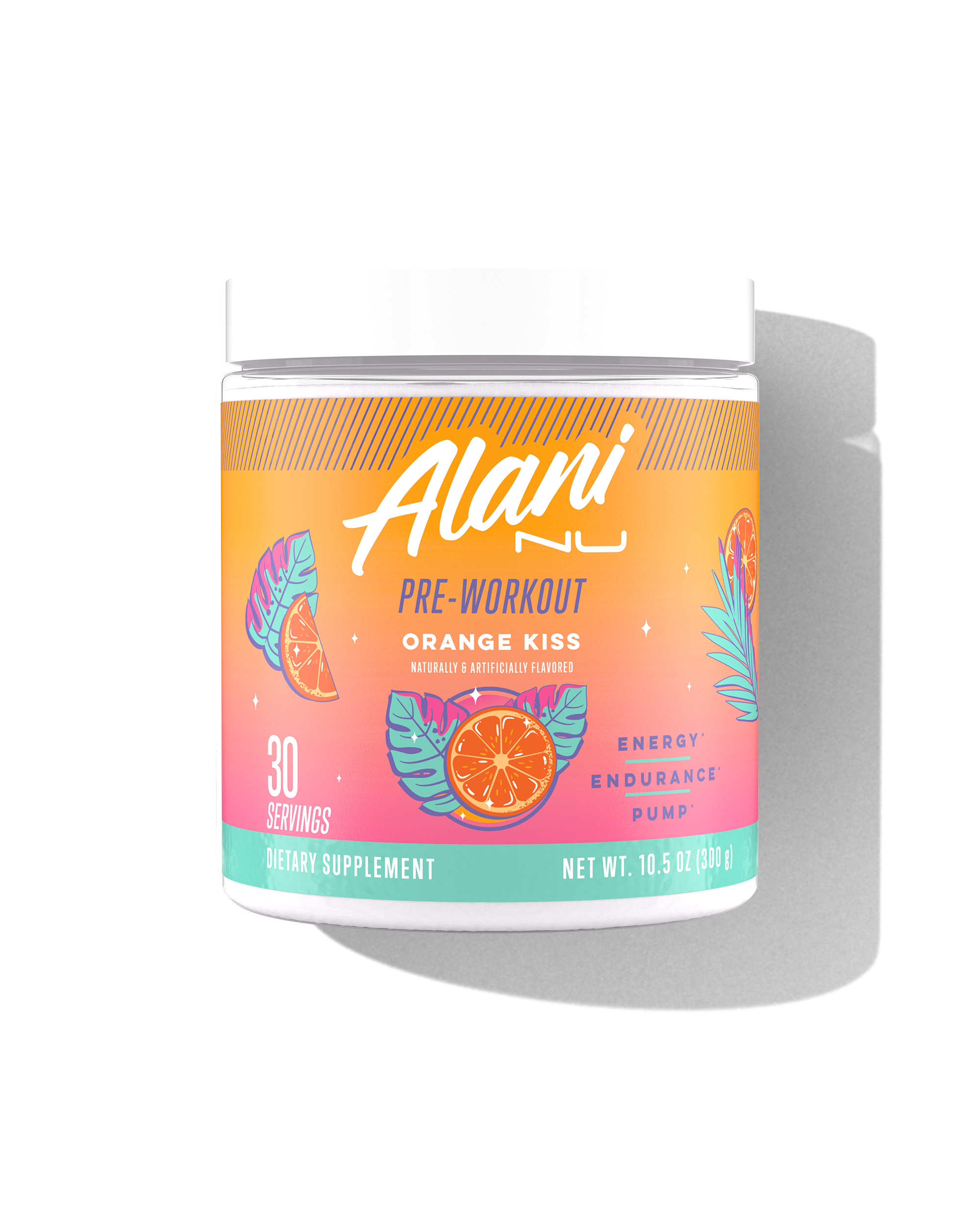 Pre-Workout - Orange Kiss - Routine Ready Wellness Drink Mix