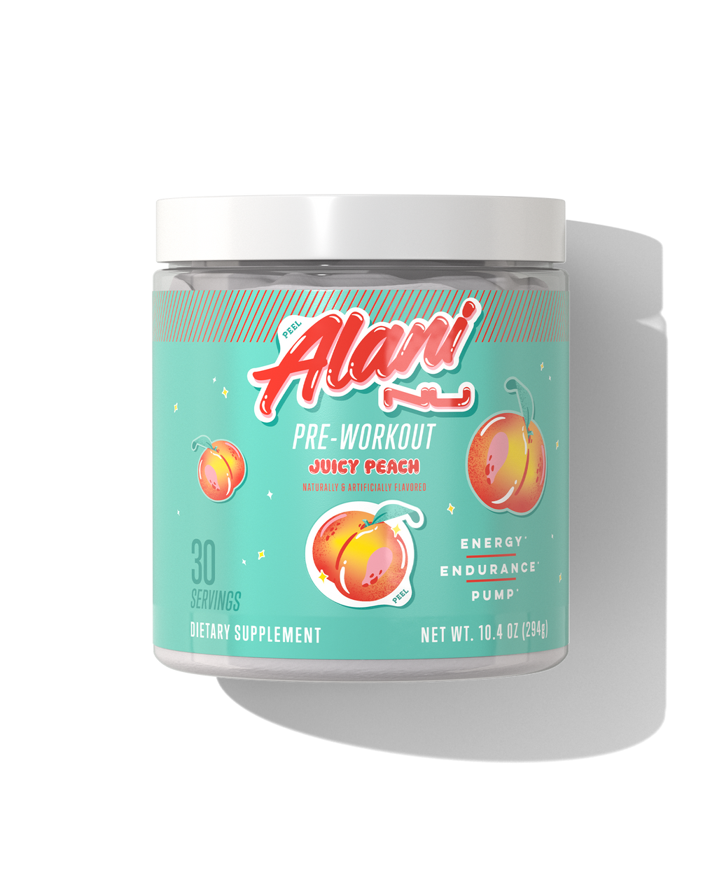 Pre-Workout - Juicy Peach - Daily Fruit Flavor Drink