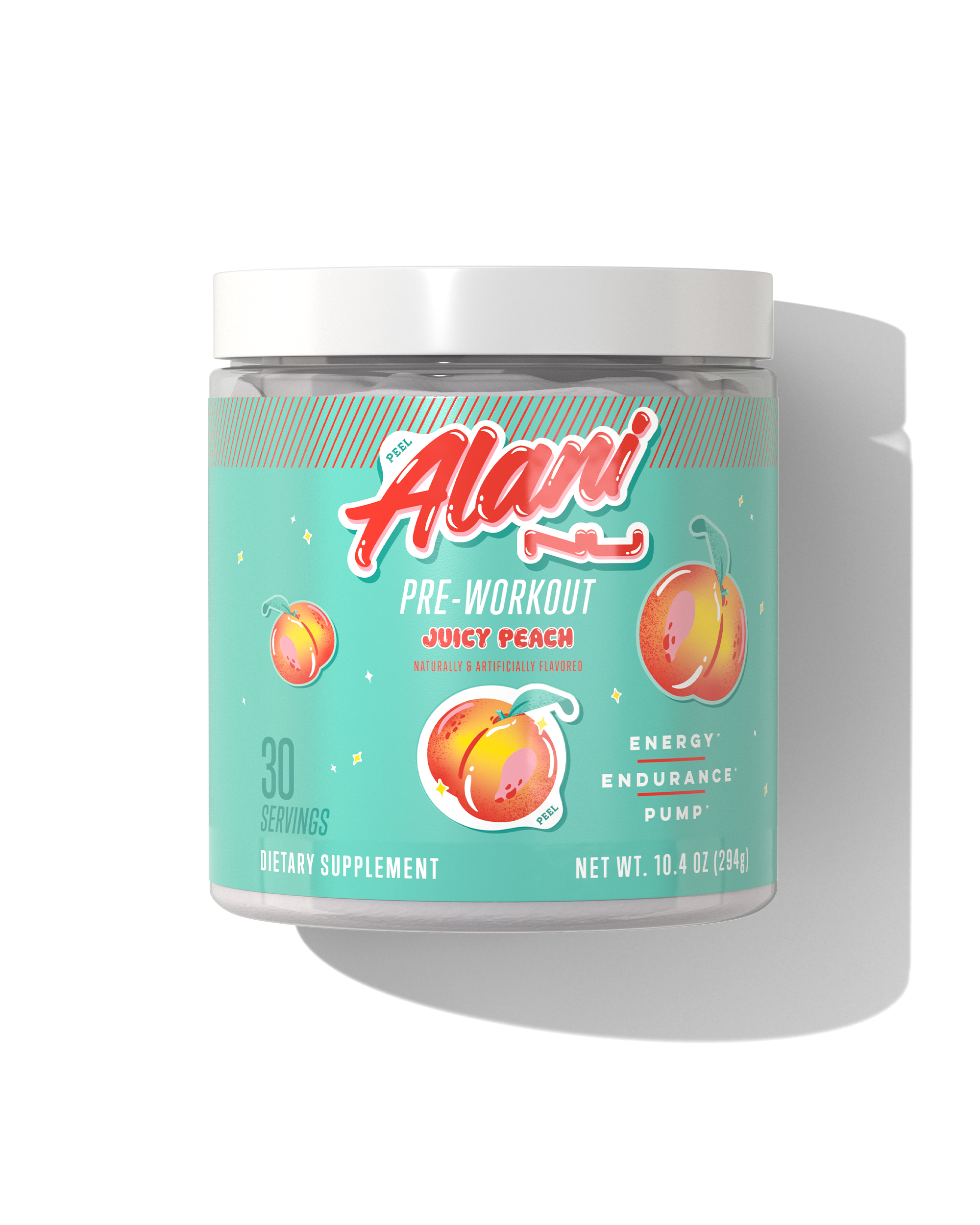 Pre-Workout - Juicy Peach - Daily Fruit Flavor Drink
