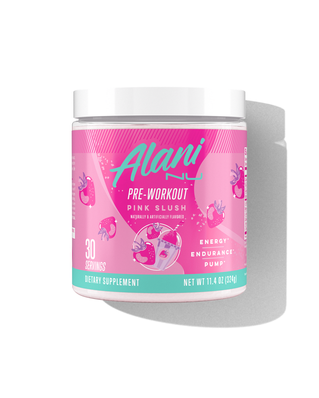 Pre-Workout - Pink Slush - Chilled Drink Powder