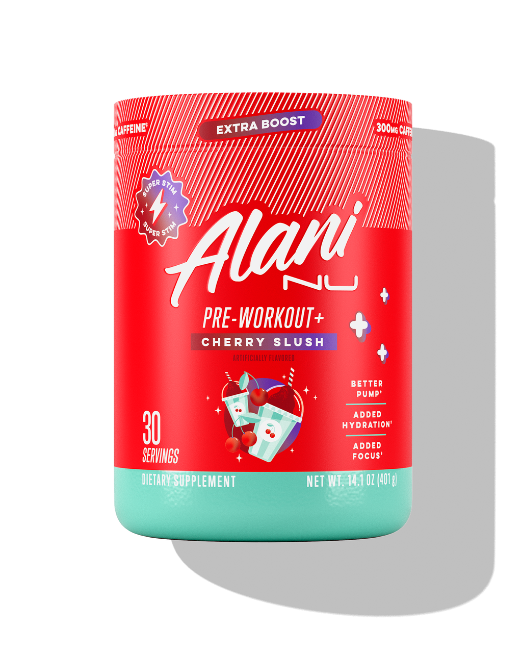 Pre-Workout+ - Cherry Slush - Can Ready Lifestyle Drink