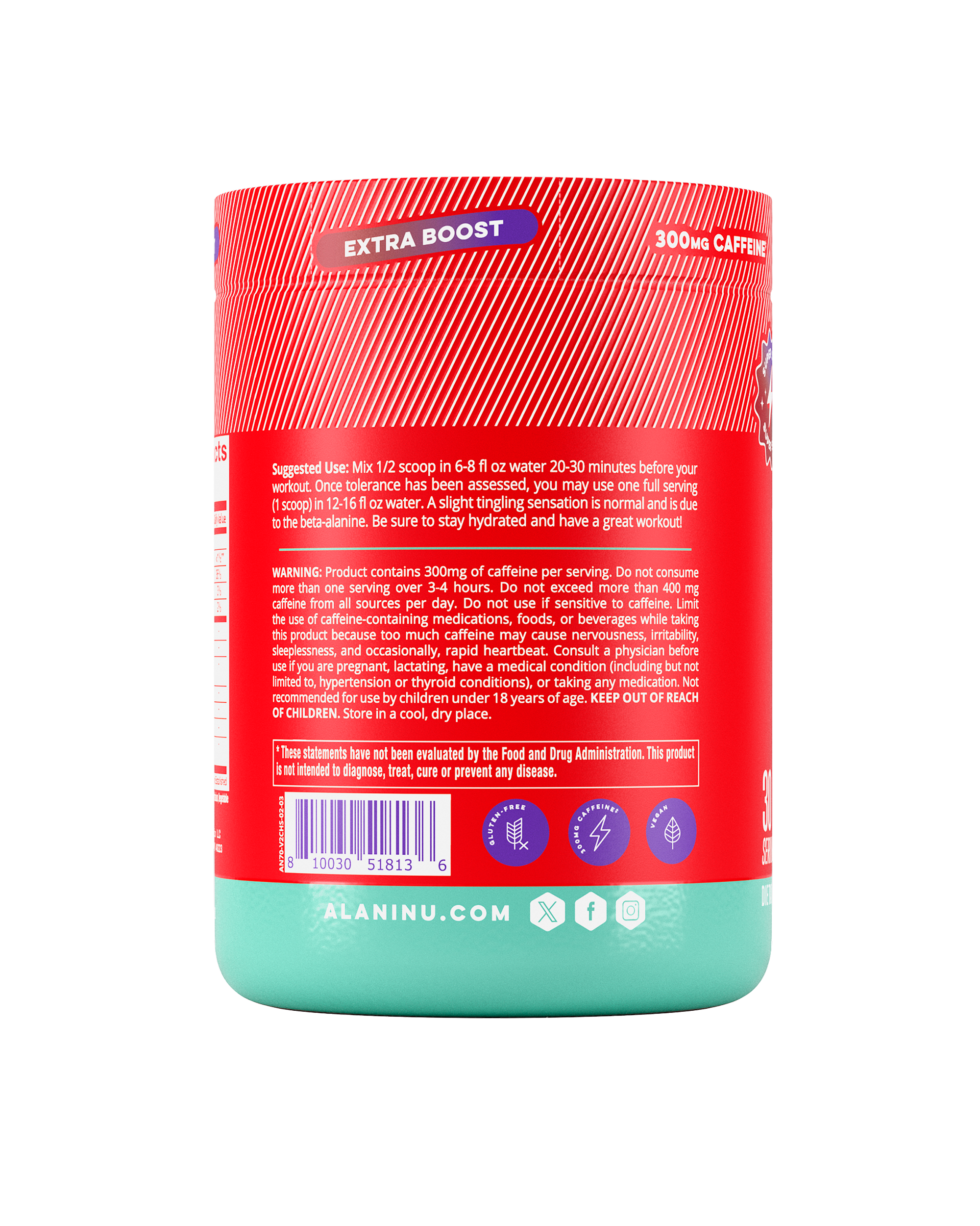 Pre-Workout+ - Cherry Slush - Can Ready Lifestyle Drink