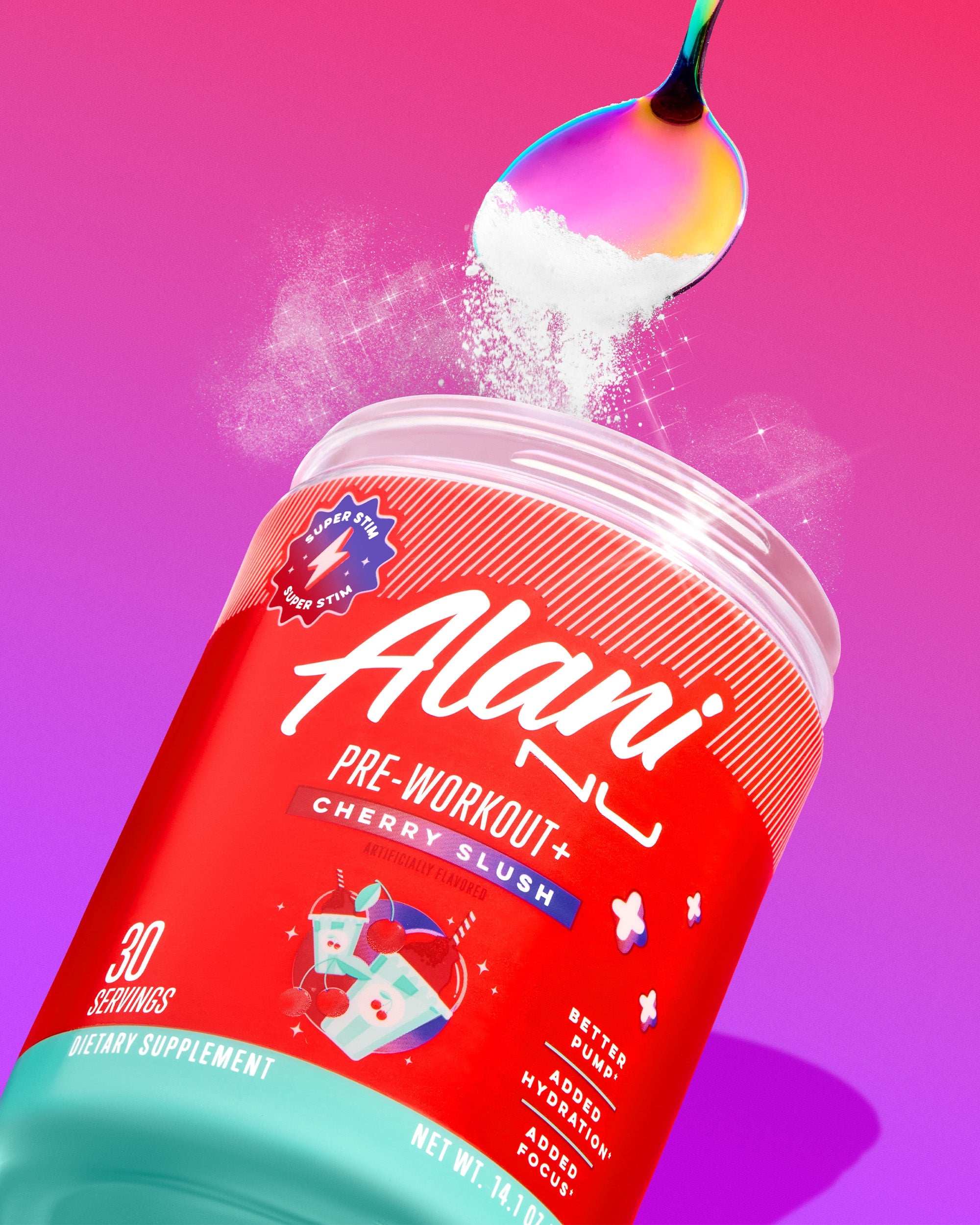 Pre-Workout+ - Cherry Slush - Can Ready Lifestyle Drink