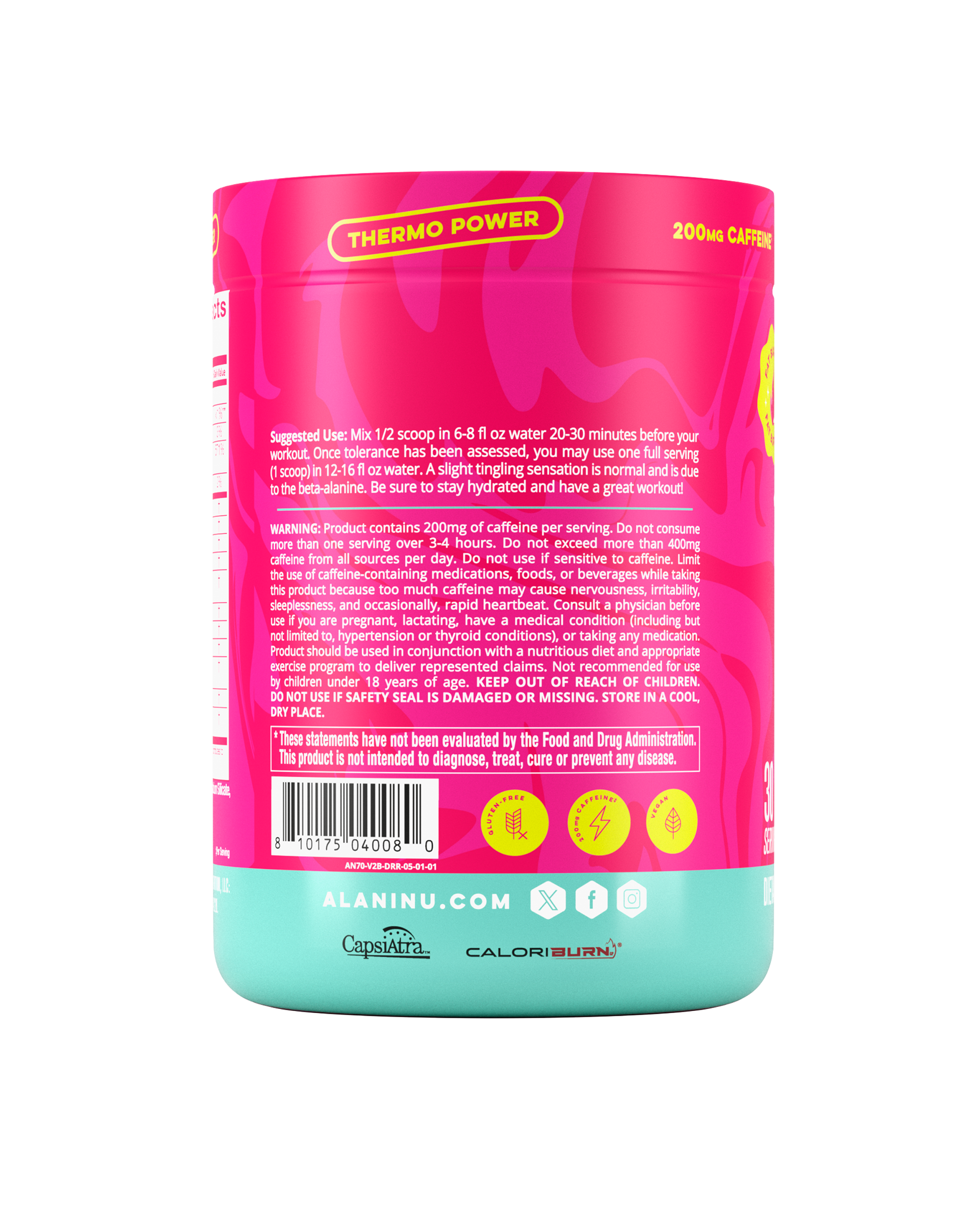 Pre-Workout+ Burn - Dragon Fruit Rush - Active Day Variety Drink Pack