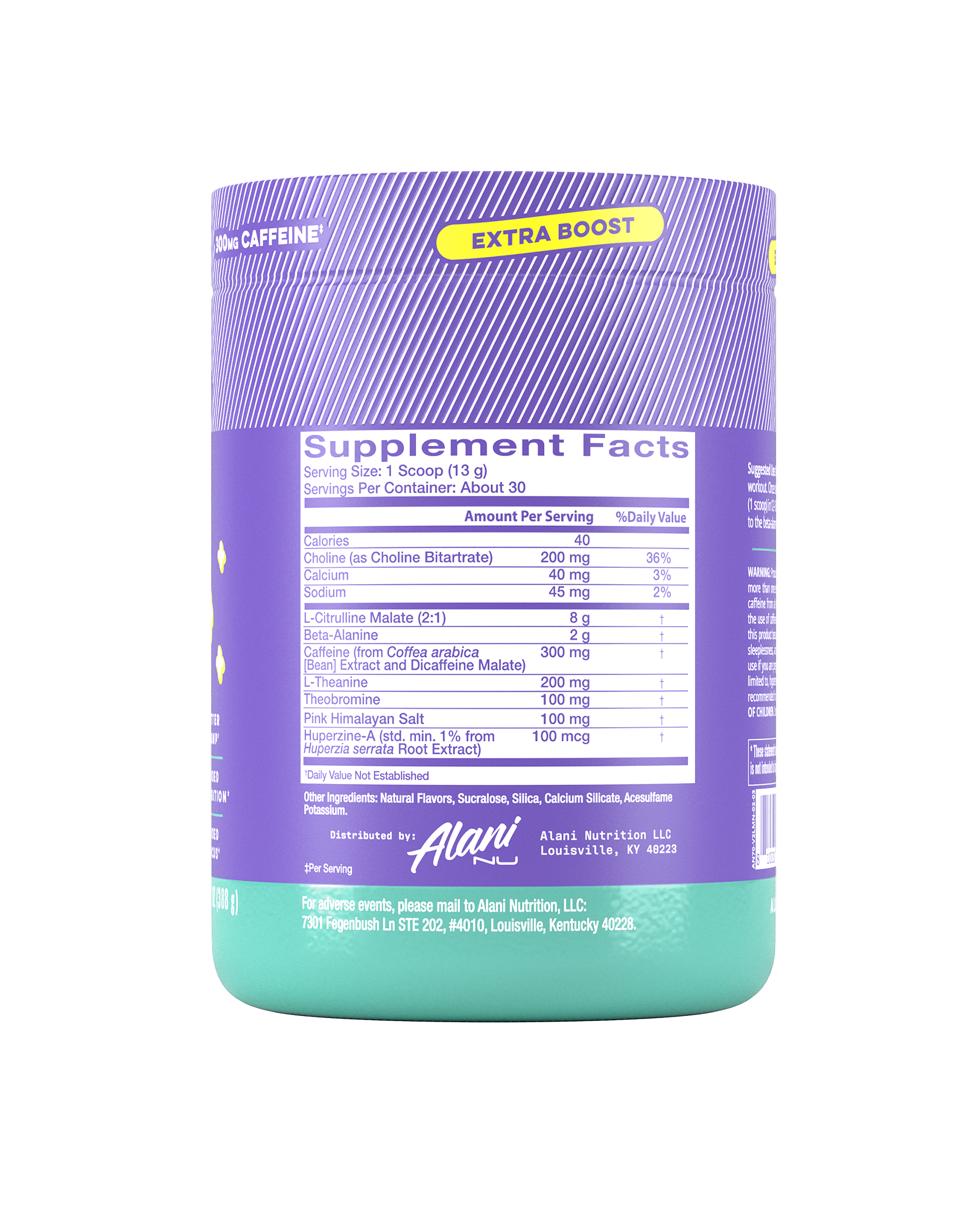 Pre-Workout+ - Frozen Lemonade - Flavor First Fitness Drink Mix