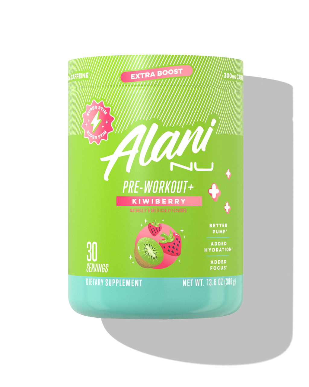 Pre-Workout+ - Kiwiberry - Fresh Daily Drink Pack