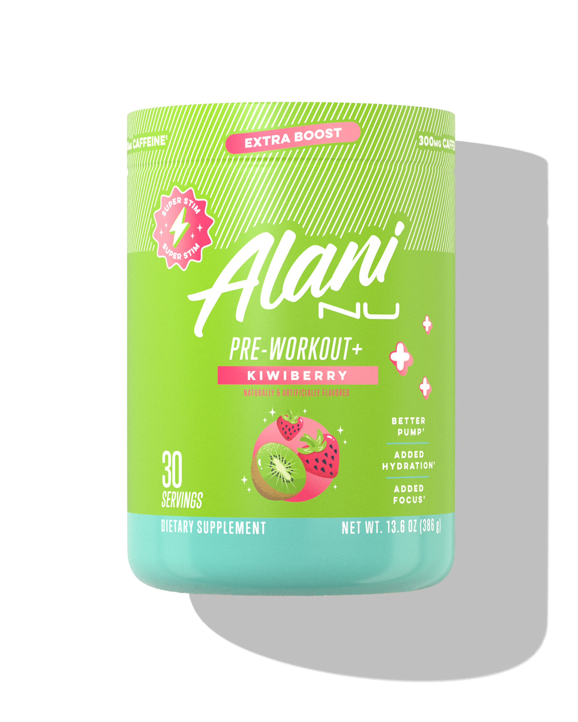Pre-Workout+ - Kiwiberry - Fresh Daily Drink Pack