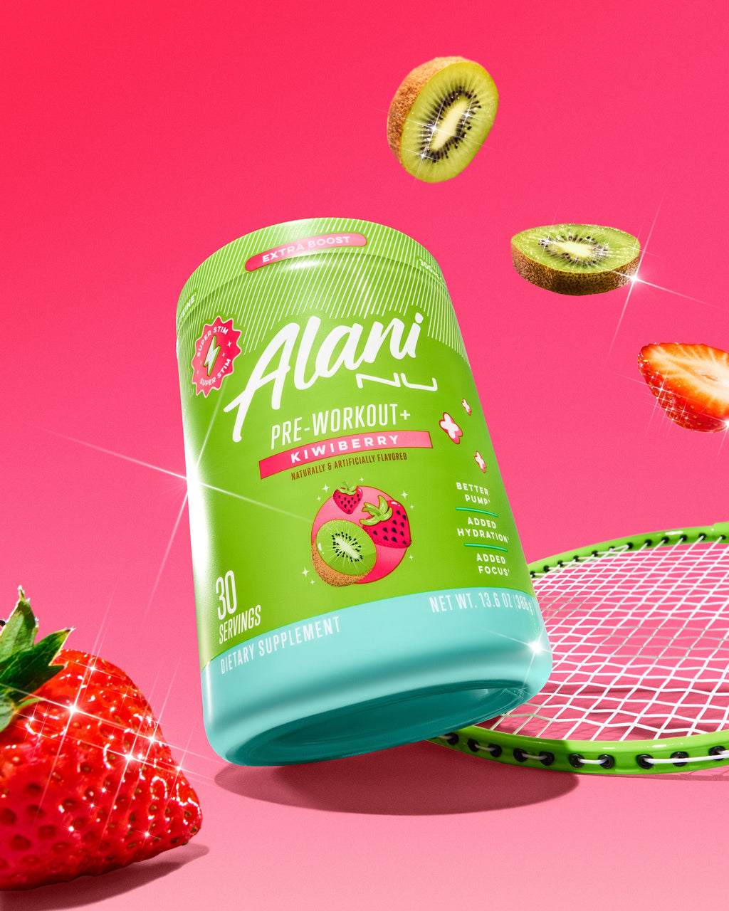 Pre-Workout+ - Kiwiberry - Fresh Daily Drink Pack