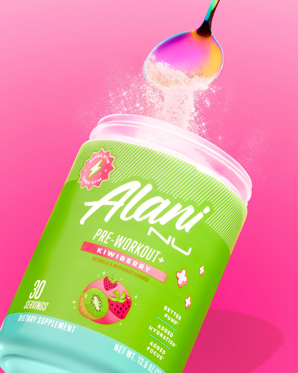 Pre-Workout+ - Kiwiberry - Fresh Daily Drink Pack