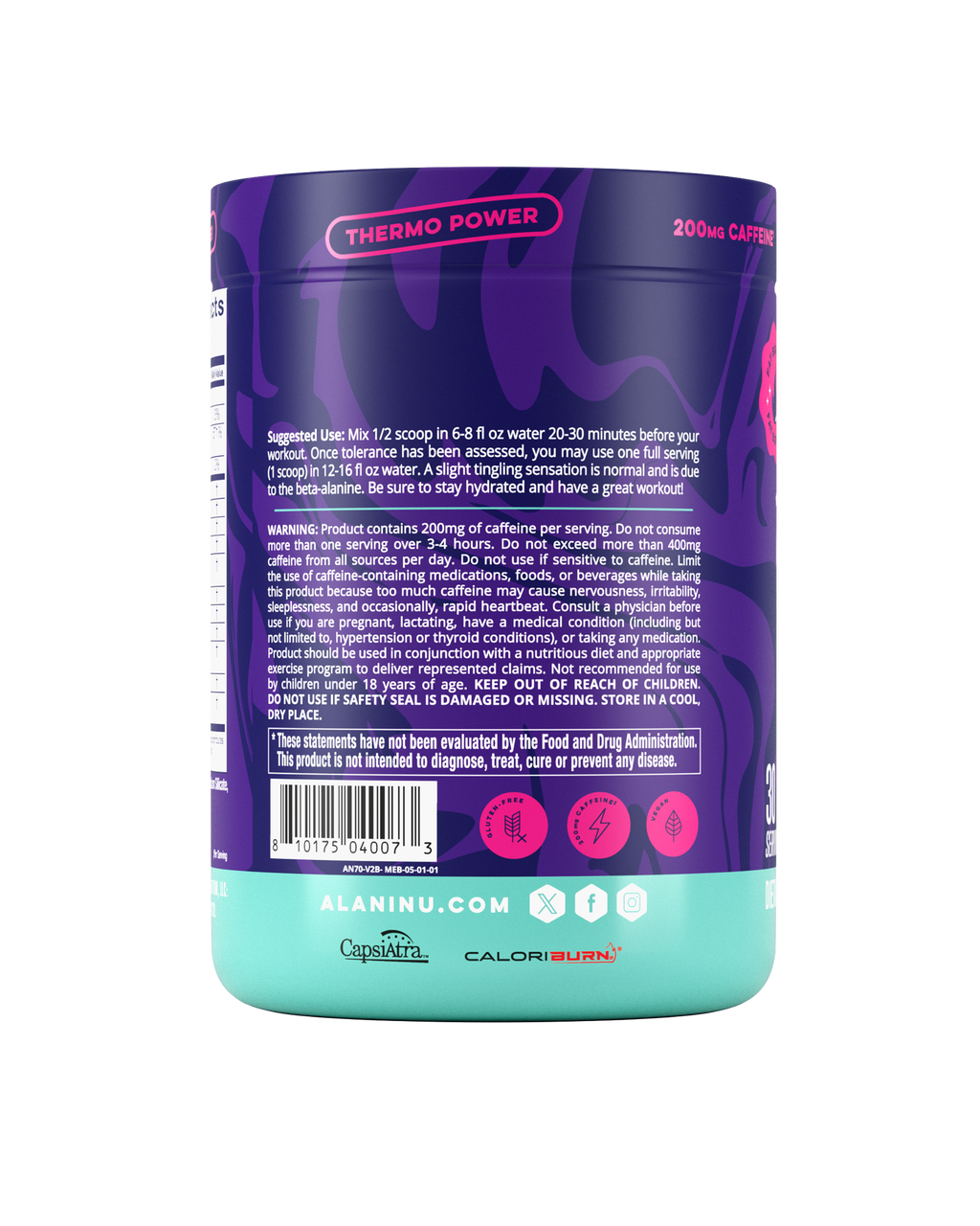 Pre-Workout+ Burn - Melonberry Blast - Routine Ready Lifestyle Drink