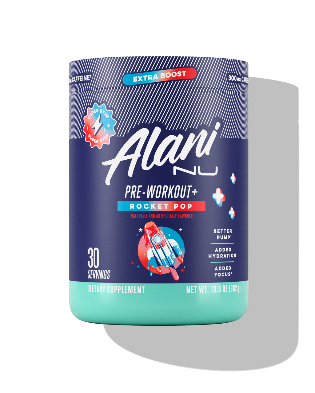 Pre-Workout+ - Rocket Pop - Bottle Ready Protein Drink