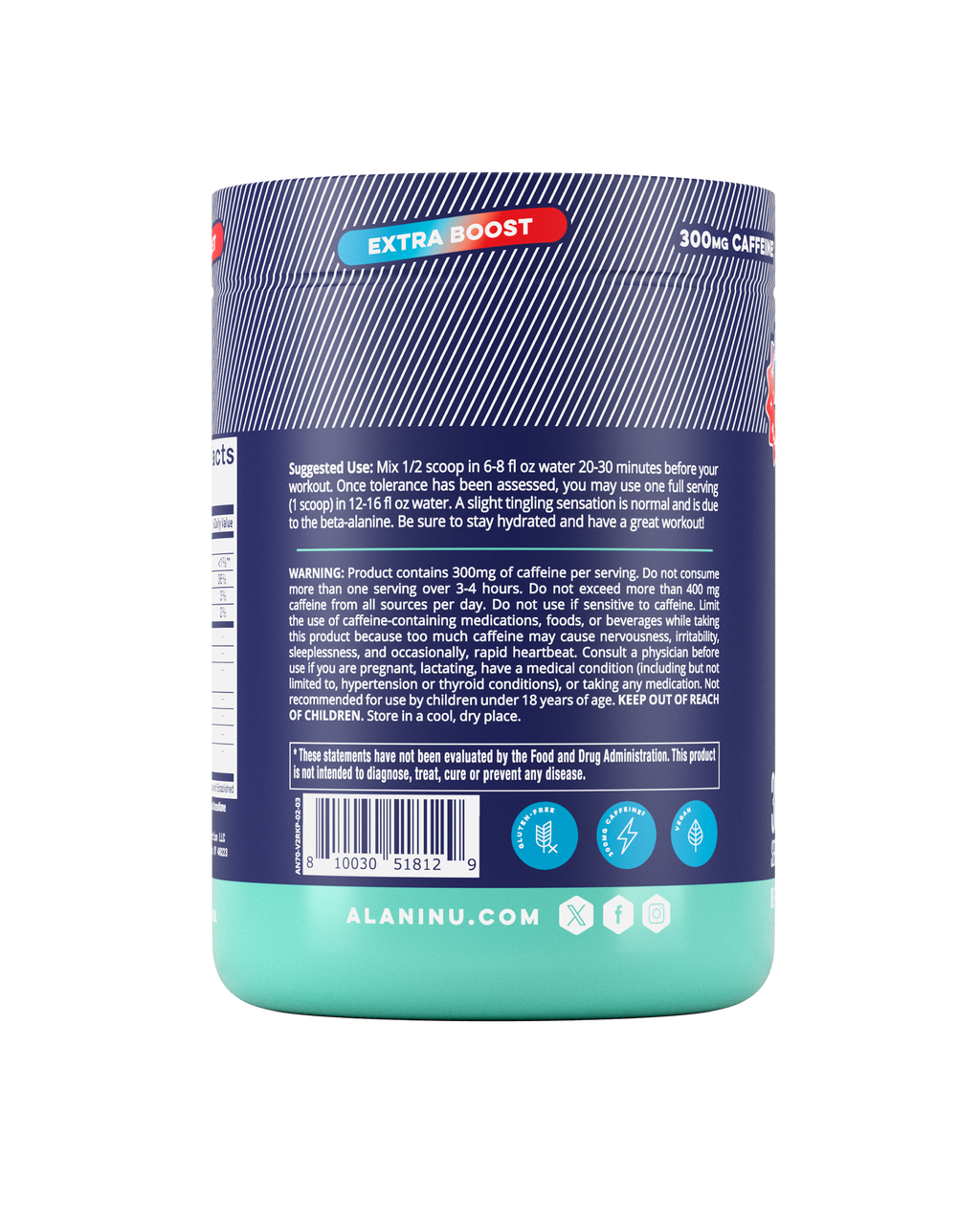Pre-Workout+ - Rocket Pop - Bottle Ready Protein Drink