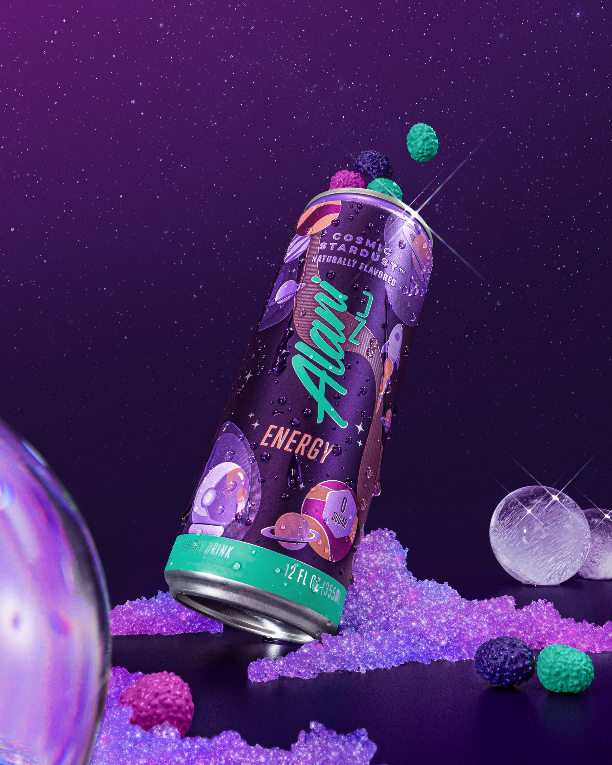 Energy Drink & Pre-Workout - Cosmic Stardust - Refreshing Fitness Drink Mix