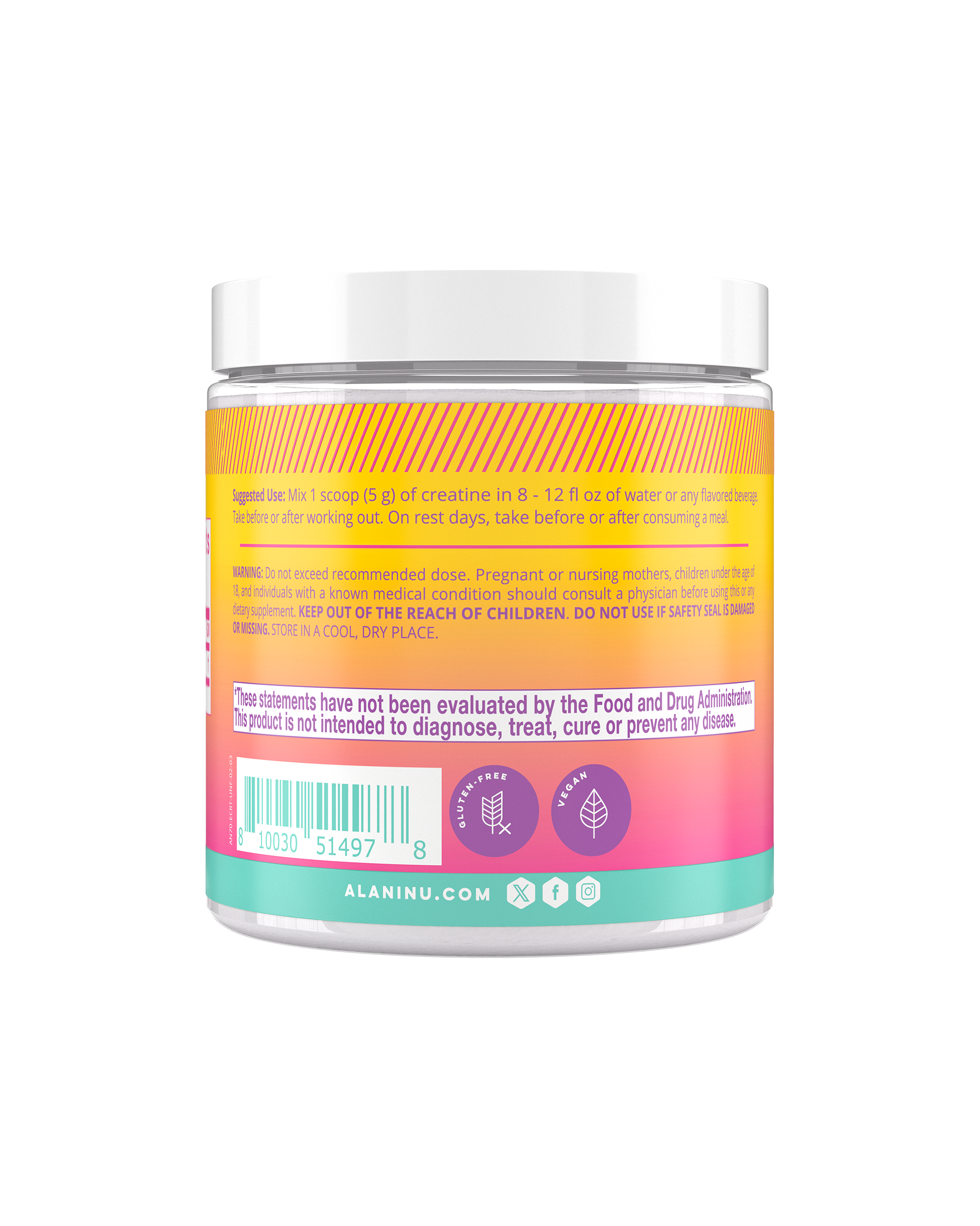 Creatine - Sparkling Gym Drink Mix