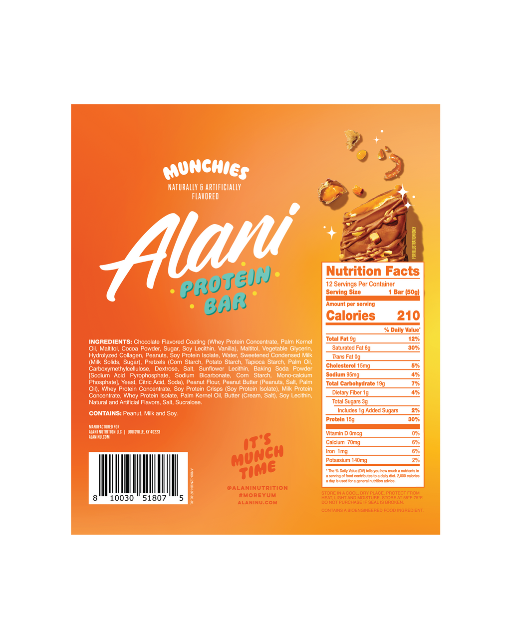 Protein Bar - Munchies - Anytime Drink Powder