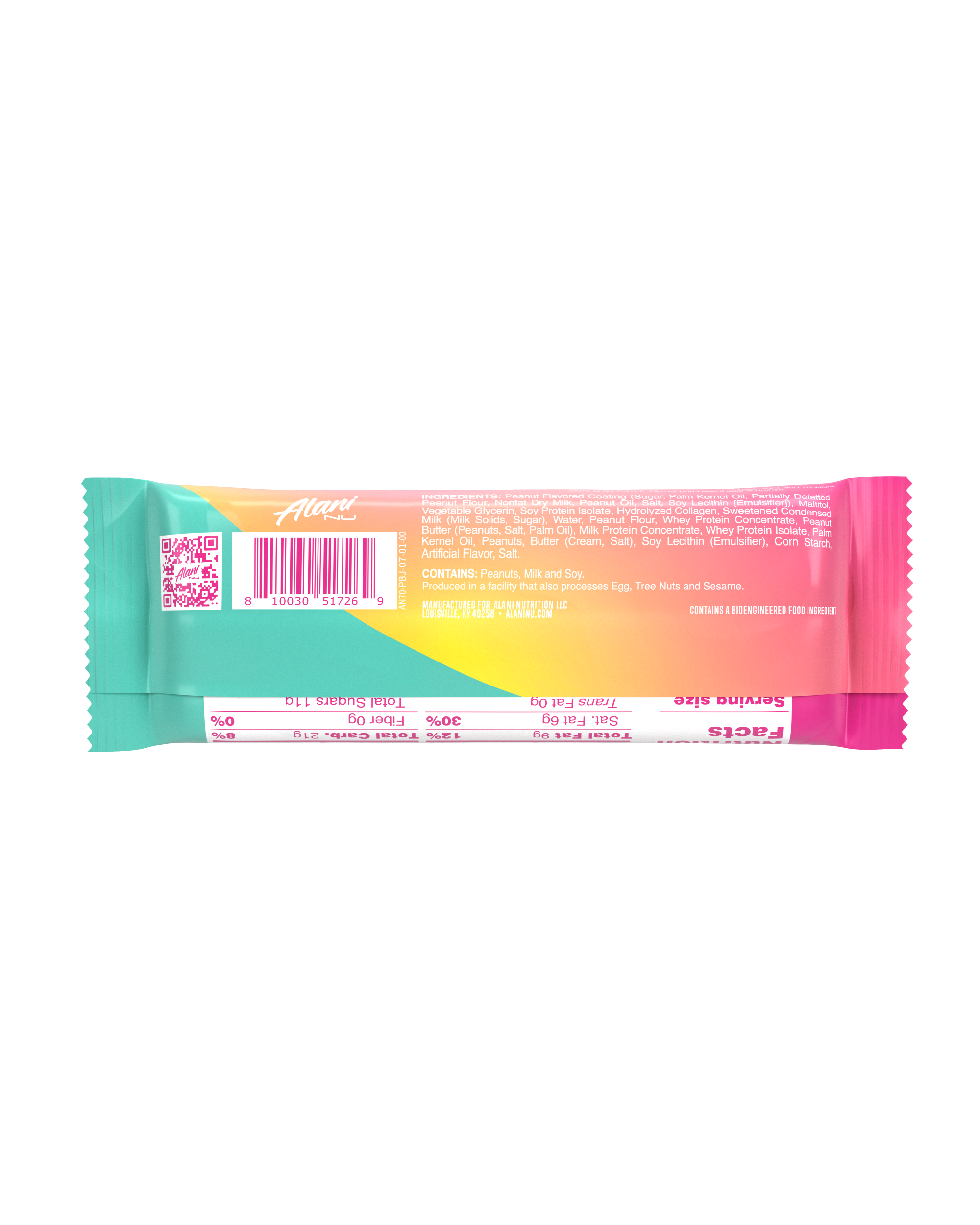 Protein Bar - Peanut Butter & Jelly - Clean Taste Electrolyte Drink Mix