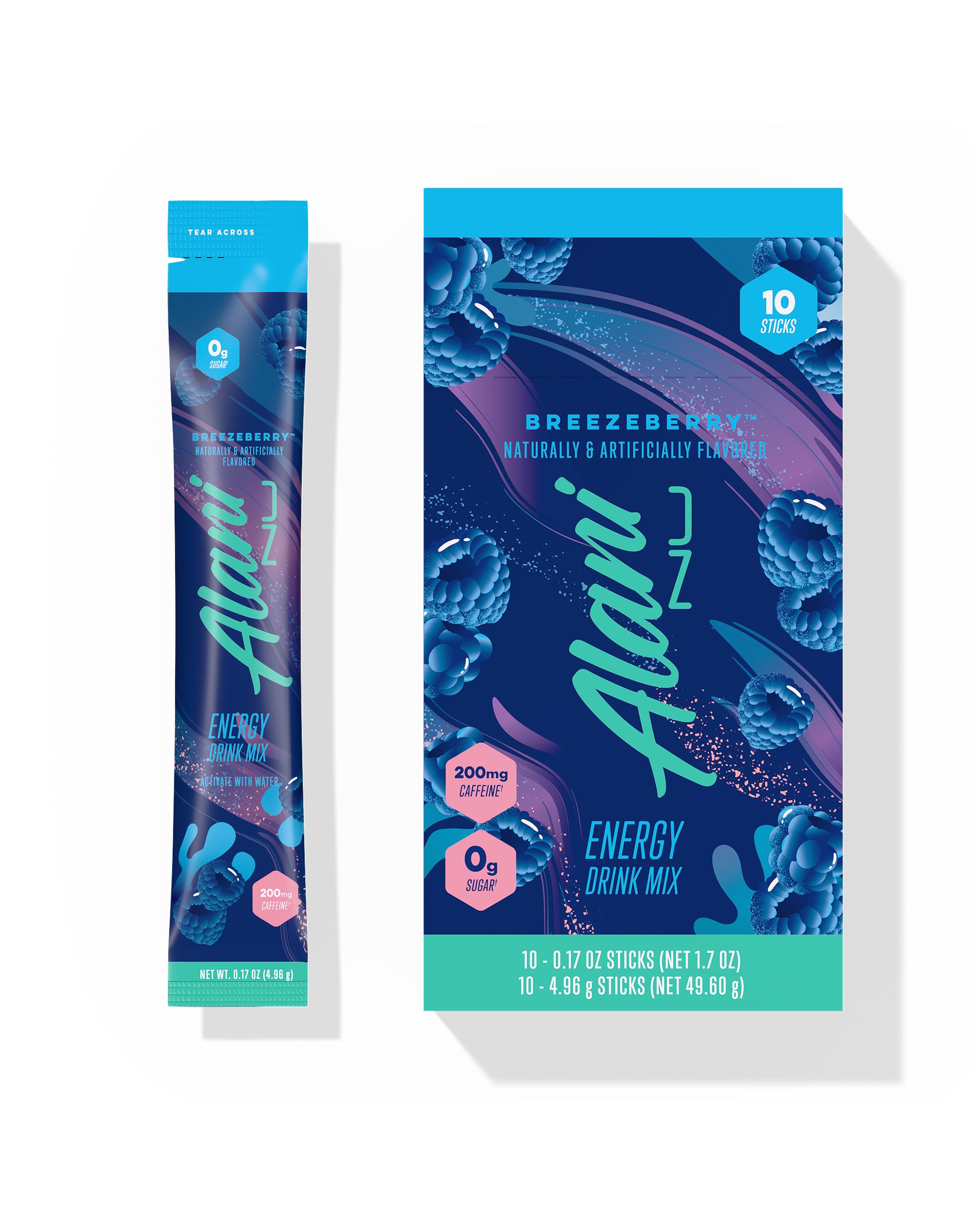 Energy Sticks - Breezeberry - Refreshing Drink Mix