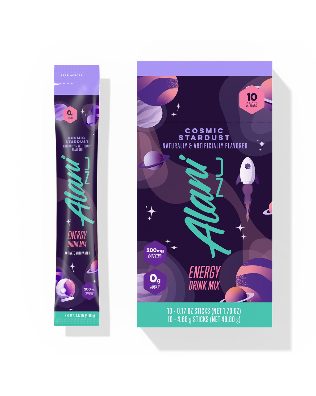 Energy Sticks - Cosmic Stardust - Active Day Fitness Drink Mix