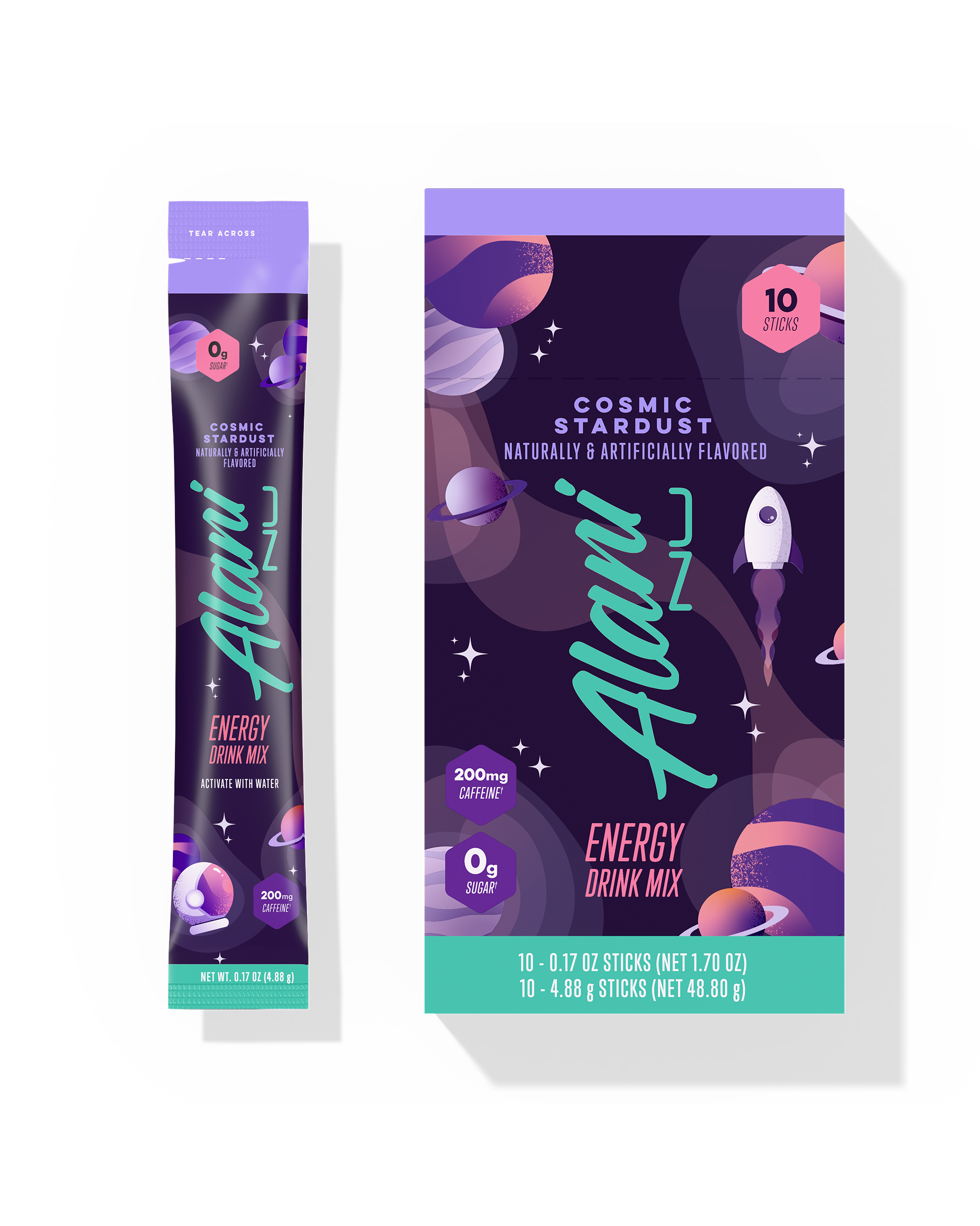 Energy Sticks - Cosmic Stardust - Active Day Fitness Drink Mix