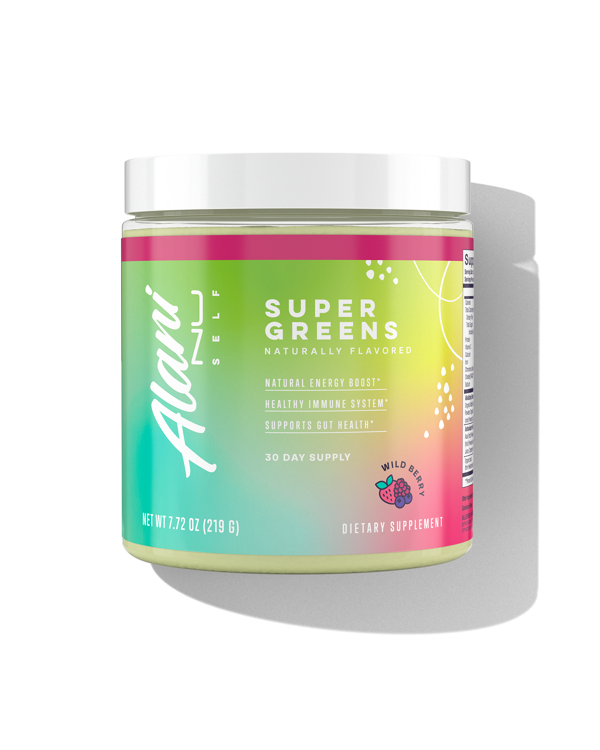 Super Greens - Wild Berry - Light On The Go Drink
