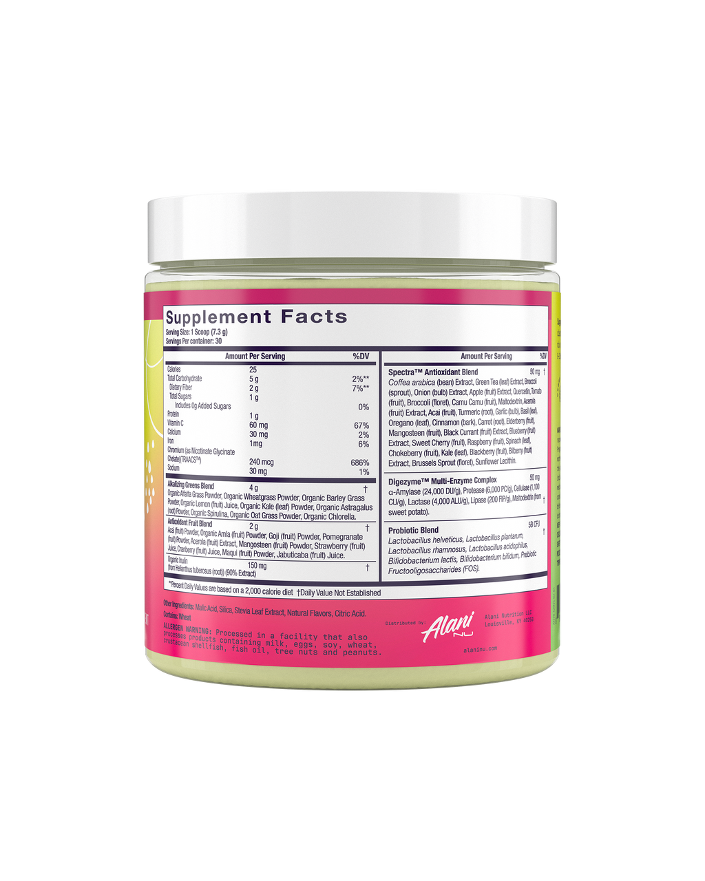 Super Greens - Wild Berry - Light On The Go Drink