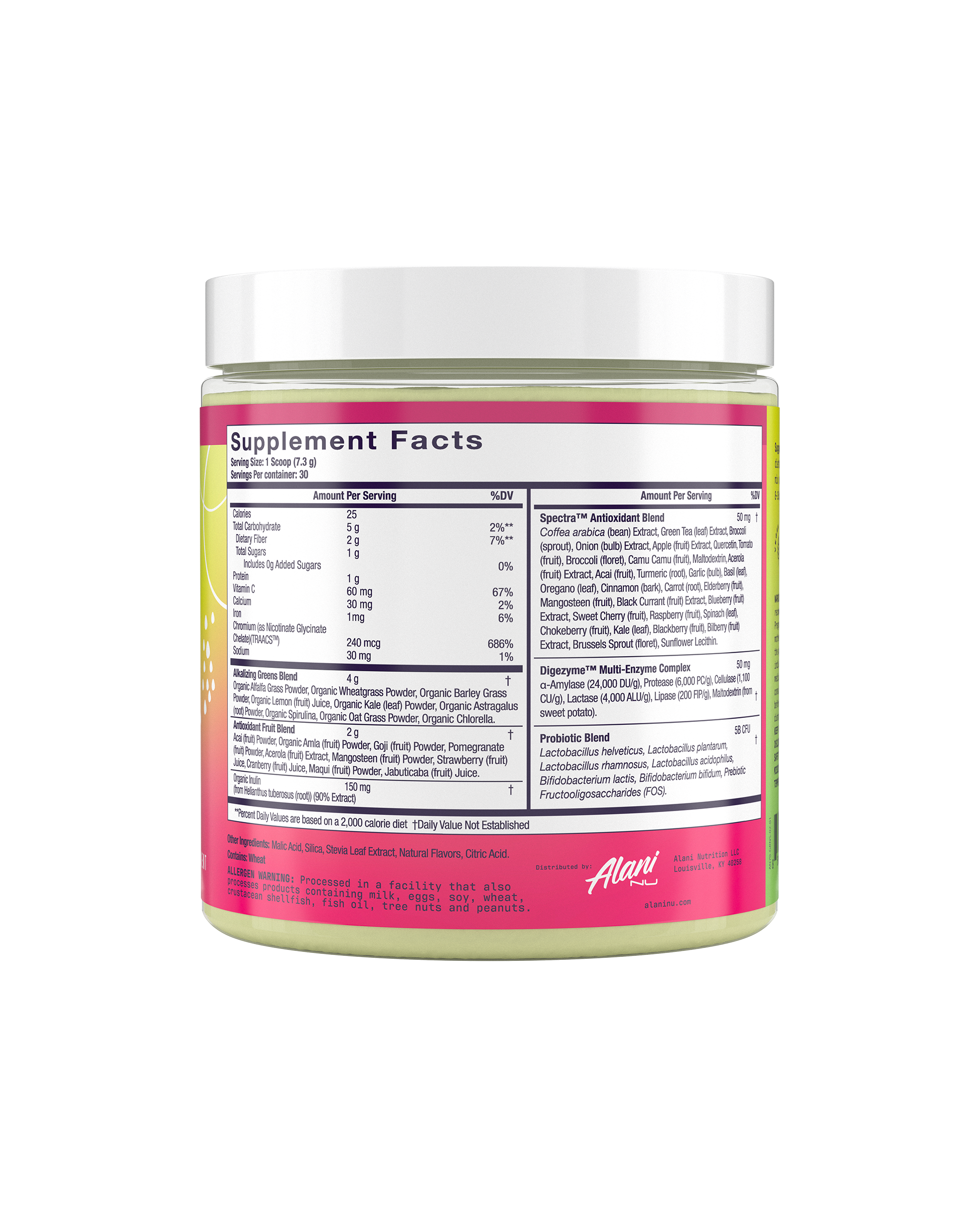 Super Greens - Wild Berry - Light On The Go Drink