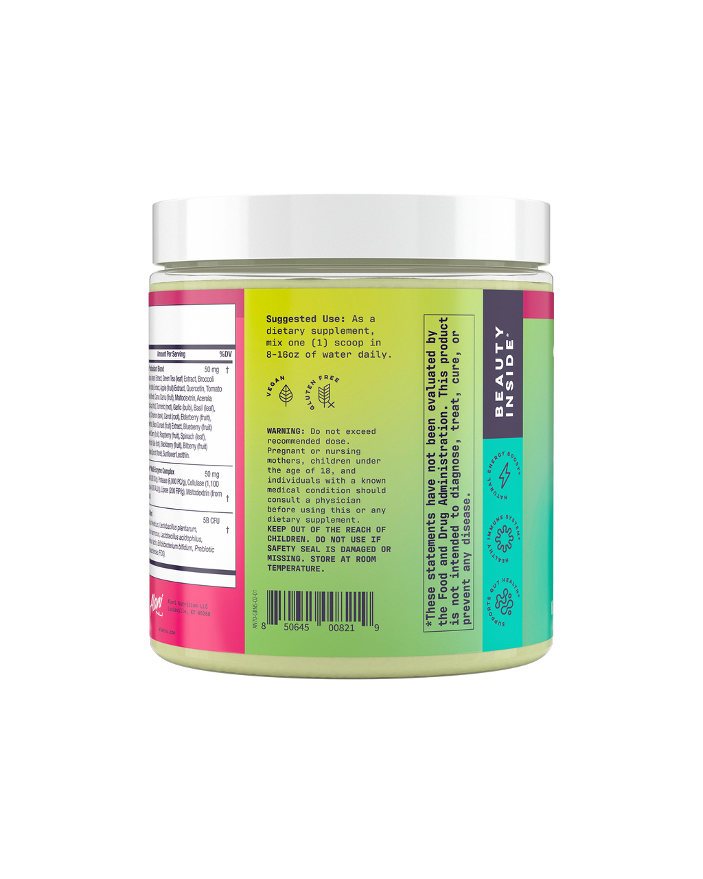 Super Greens - Wild Berry - Light On The Go Drink