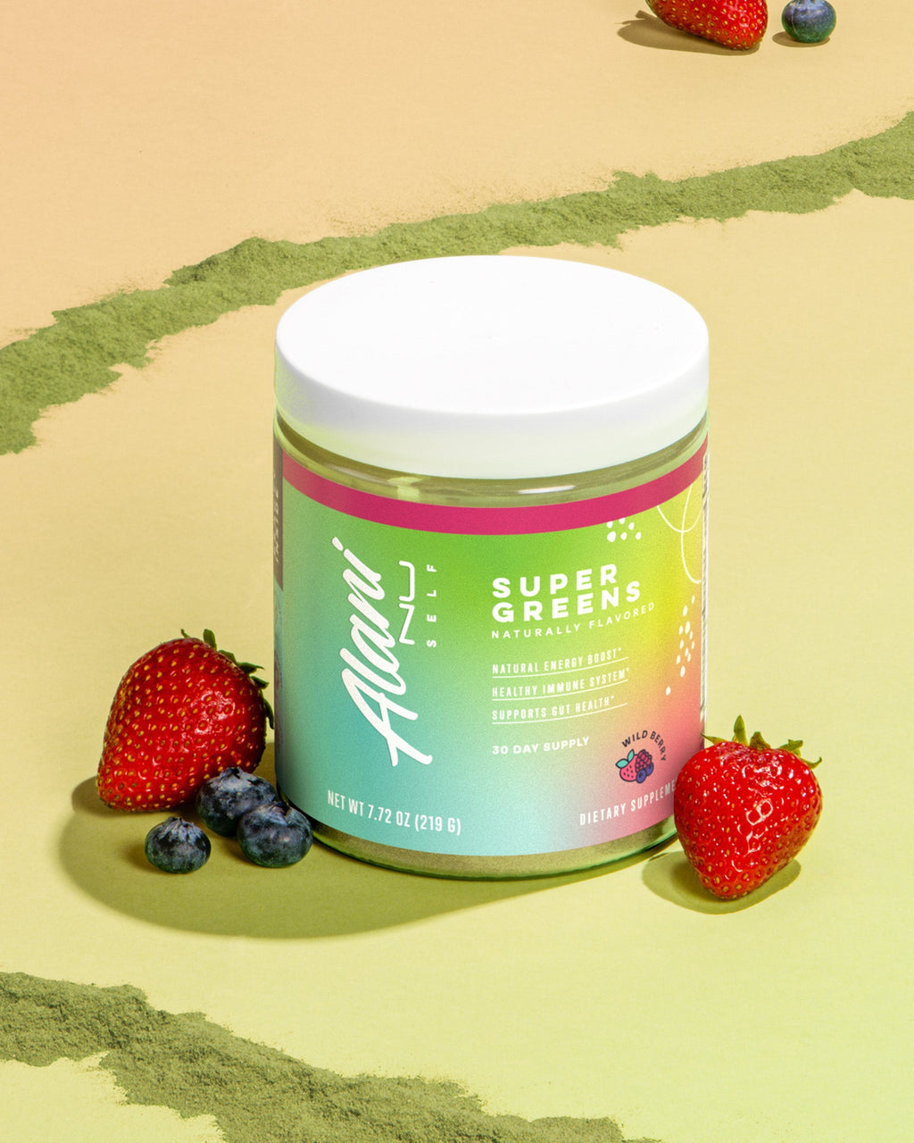 Super Greens - Wild Berry - Light On The Go Drink