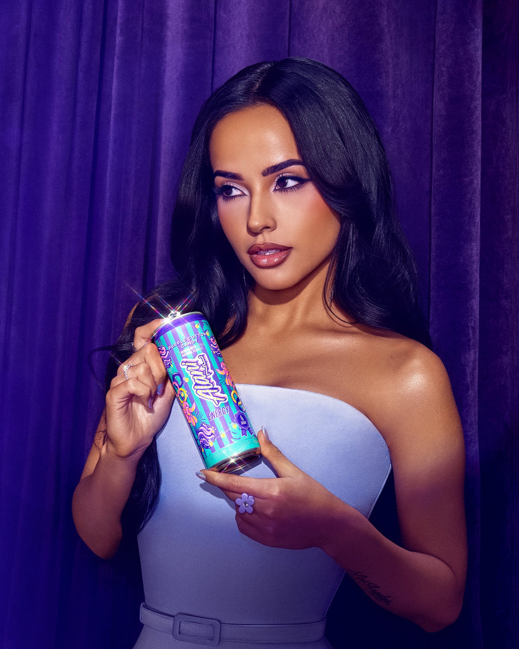 Energy Drink - Purple Cotton Candy - Fresh Electrolyte Drink Mix