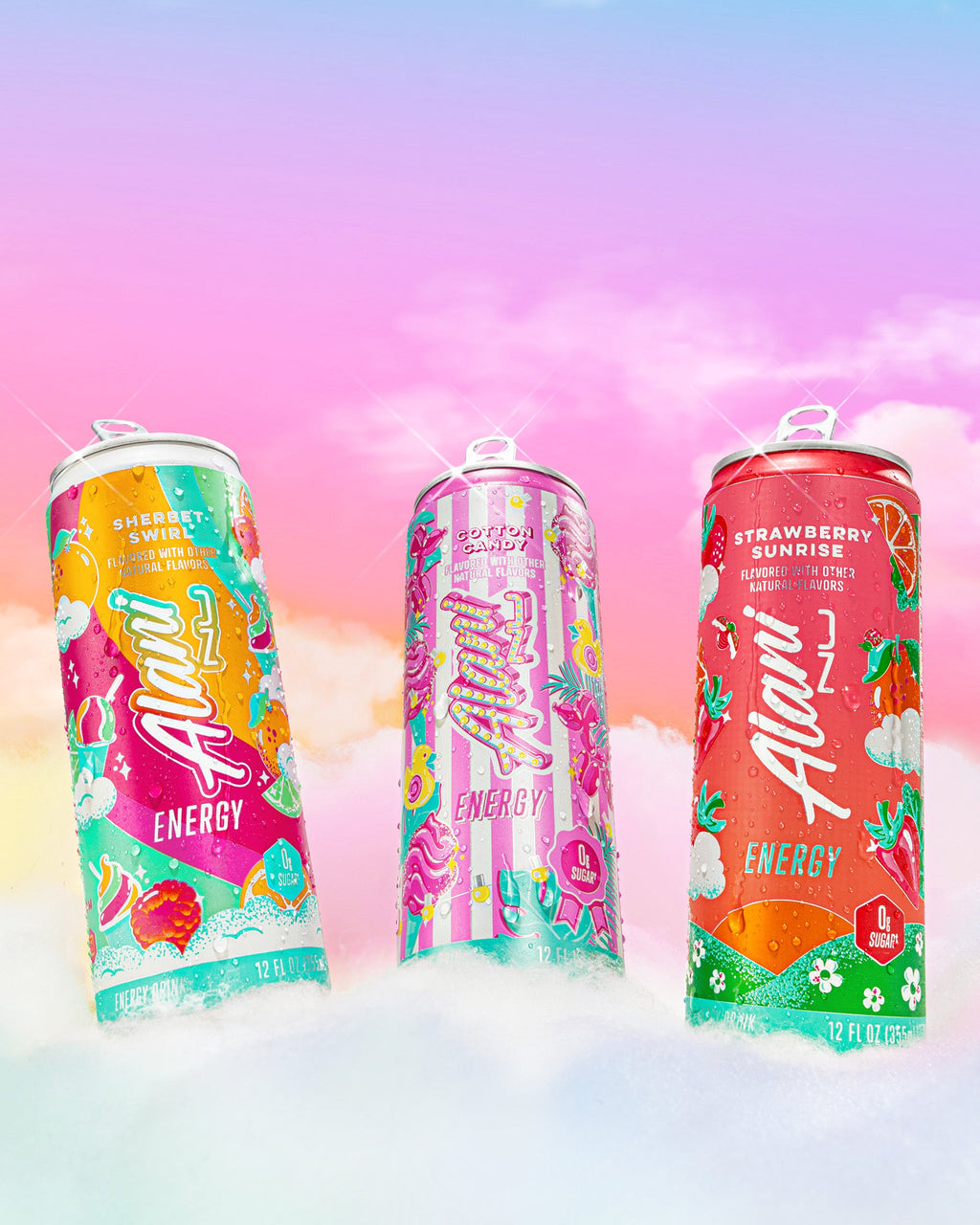 Energy Variety Pack - Dream Trio - Gym Bag Sparkling Energy Drink