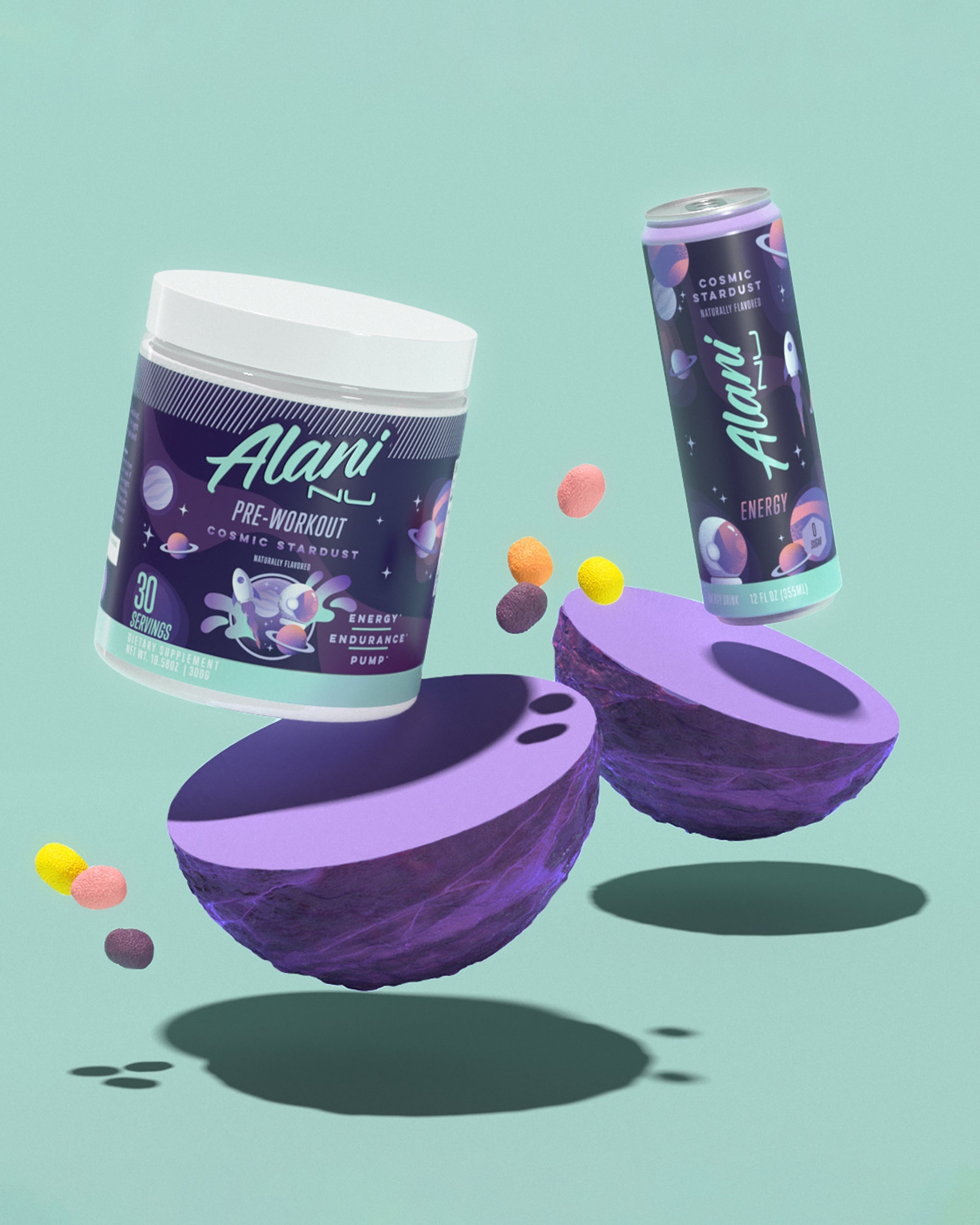 Pre-Workout - Cosmic Stardust - Sparkling Flavor Drink