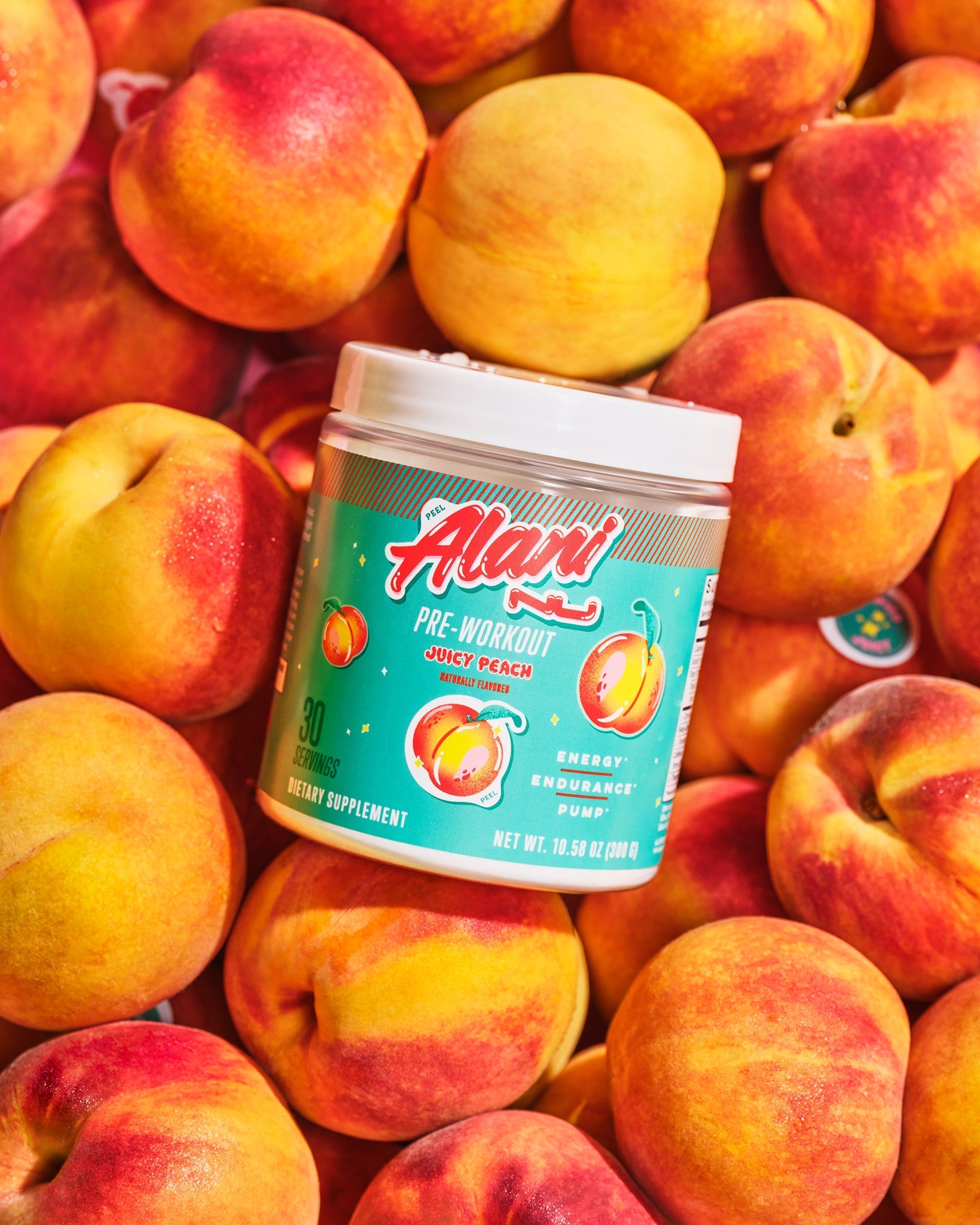 Pre-Workout - Juicy Peach - Daily Fruit Flavor Drink