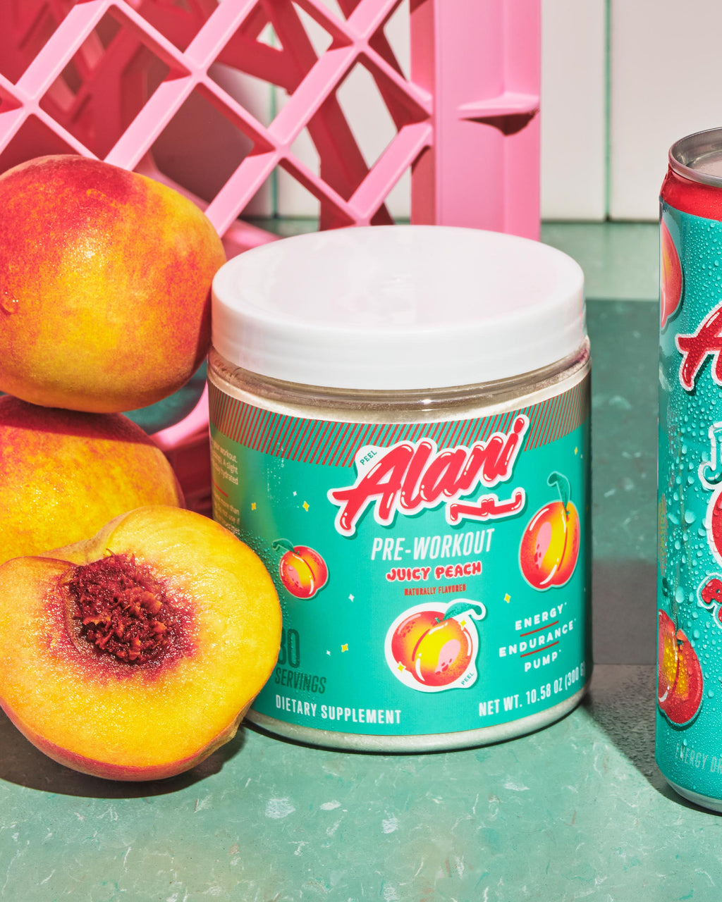 Pre-Workout - Juicy Peach - Daily Fruit Flavor Drink