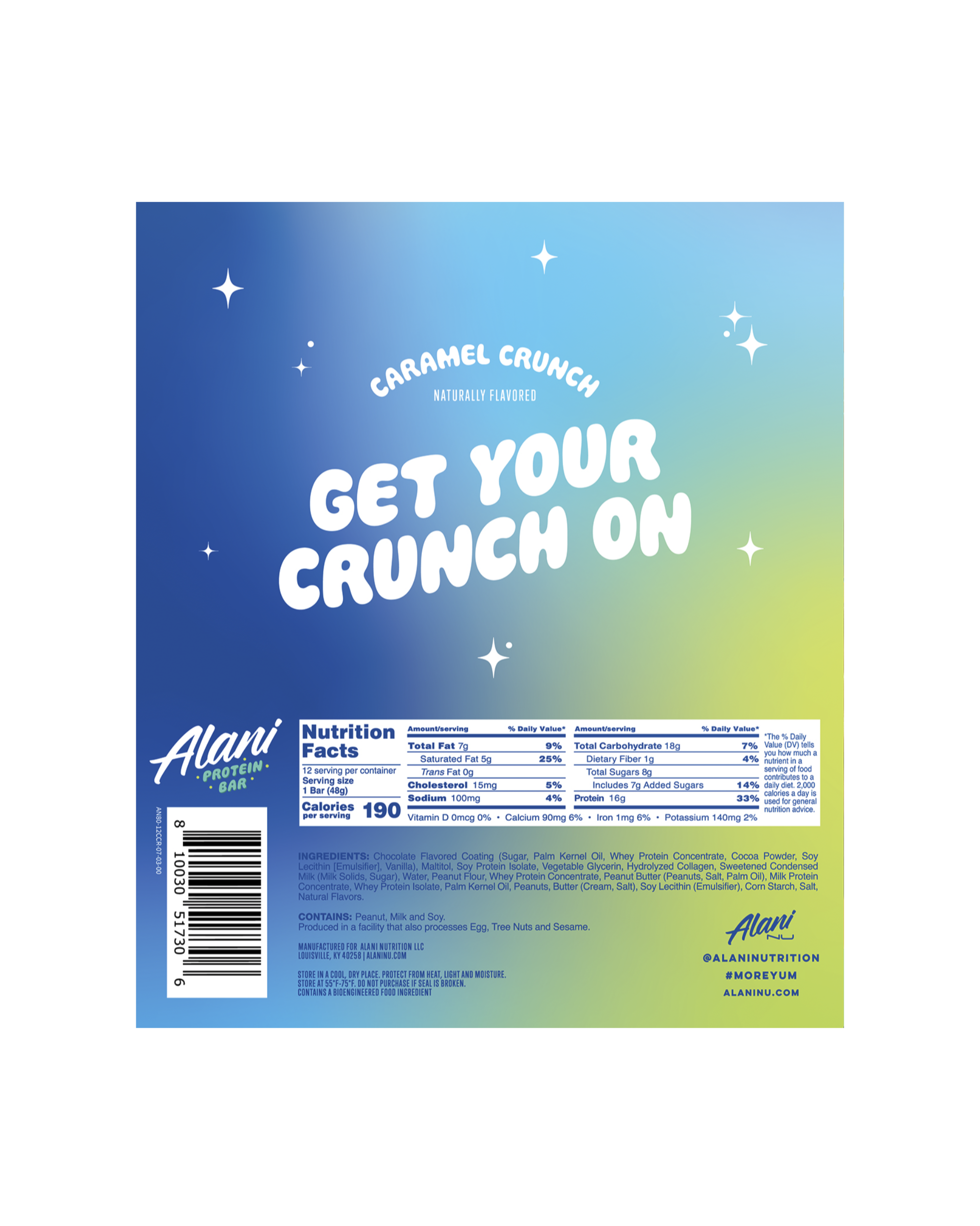 Protein Bar - Caramel Crunch - Simple Energy Drink