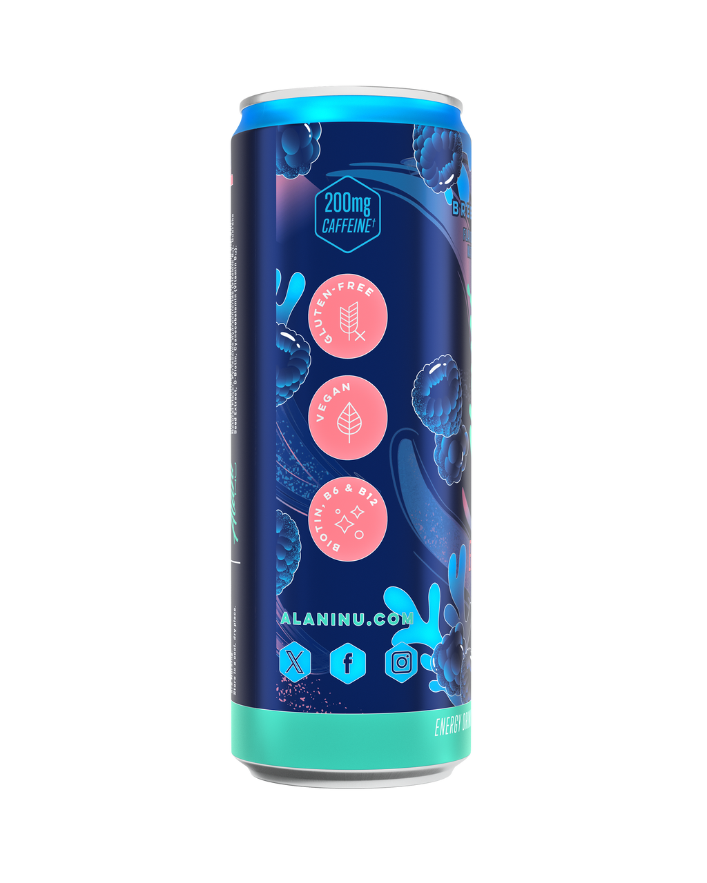 Energy Drink - Breezeberry - Refreshing Powder Drink Mix